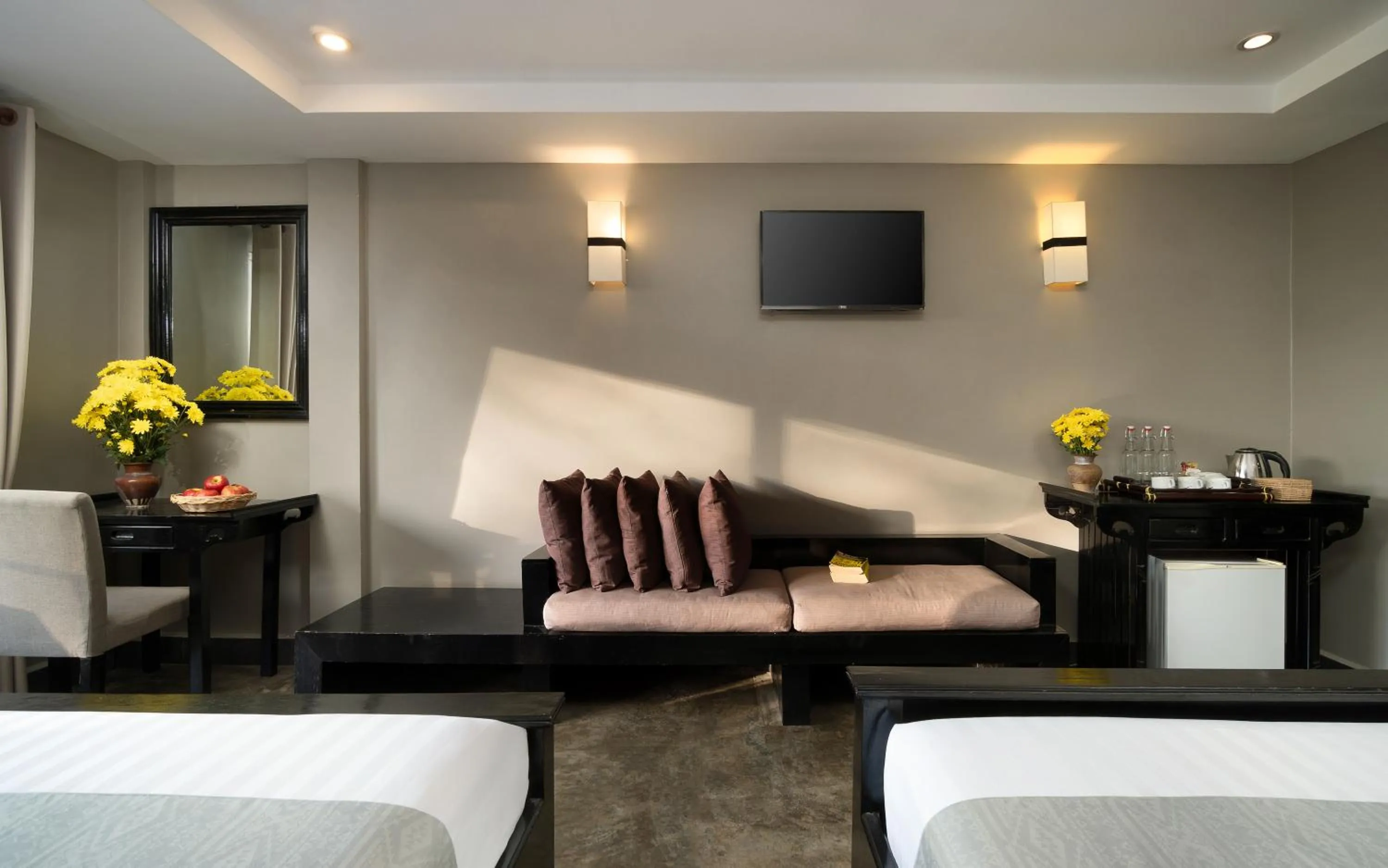 Bed in Dusit Hotel Siem Reap