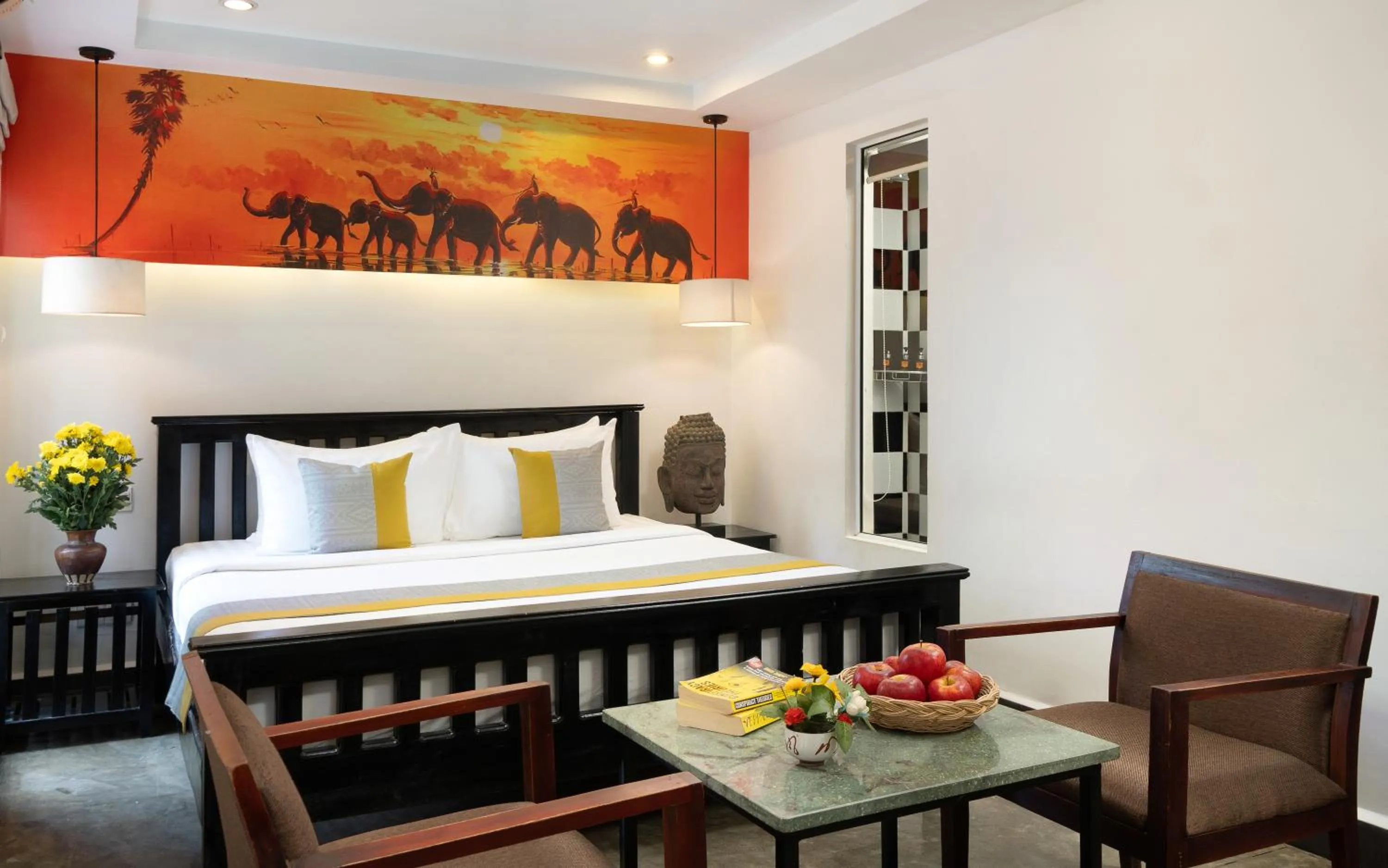 Bed in Dusit Hotel Siem Reap