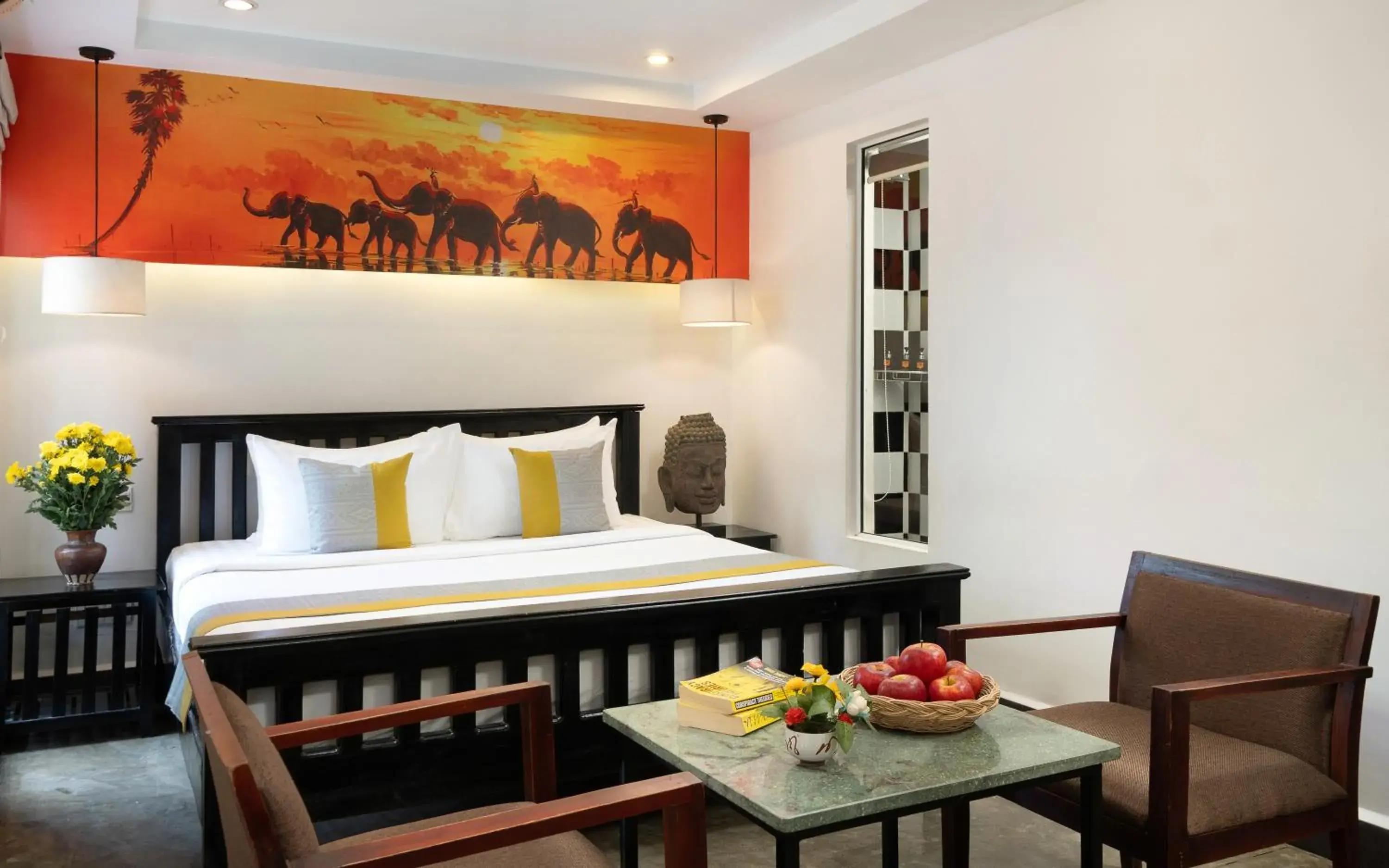 Bed in Dusit Hotel Siem Reap Bed in Dusit Hotel Siem Reap