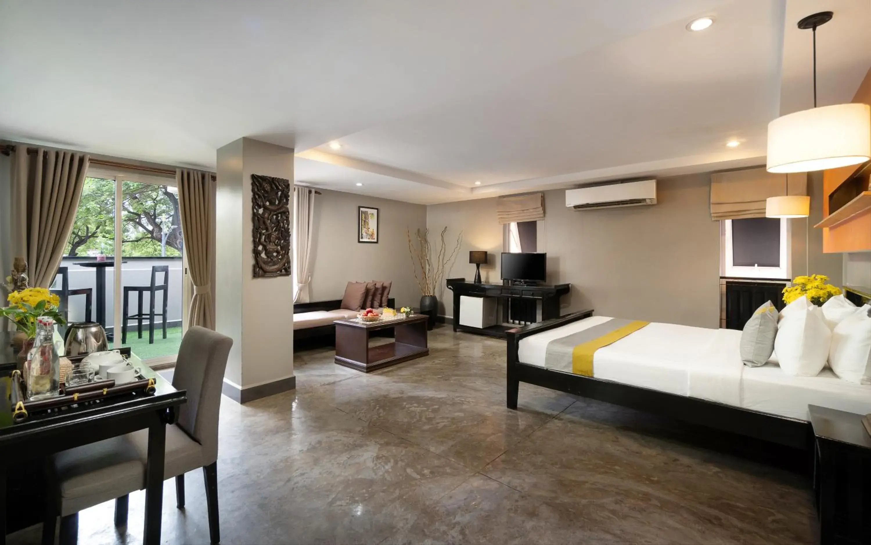 Bed in Dusit Hotel Siem Reap Bed in Dusit Hotel Siem Reap