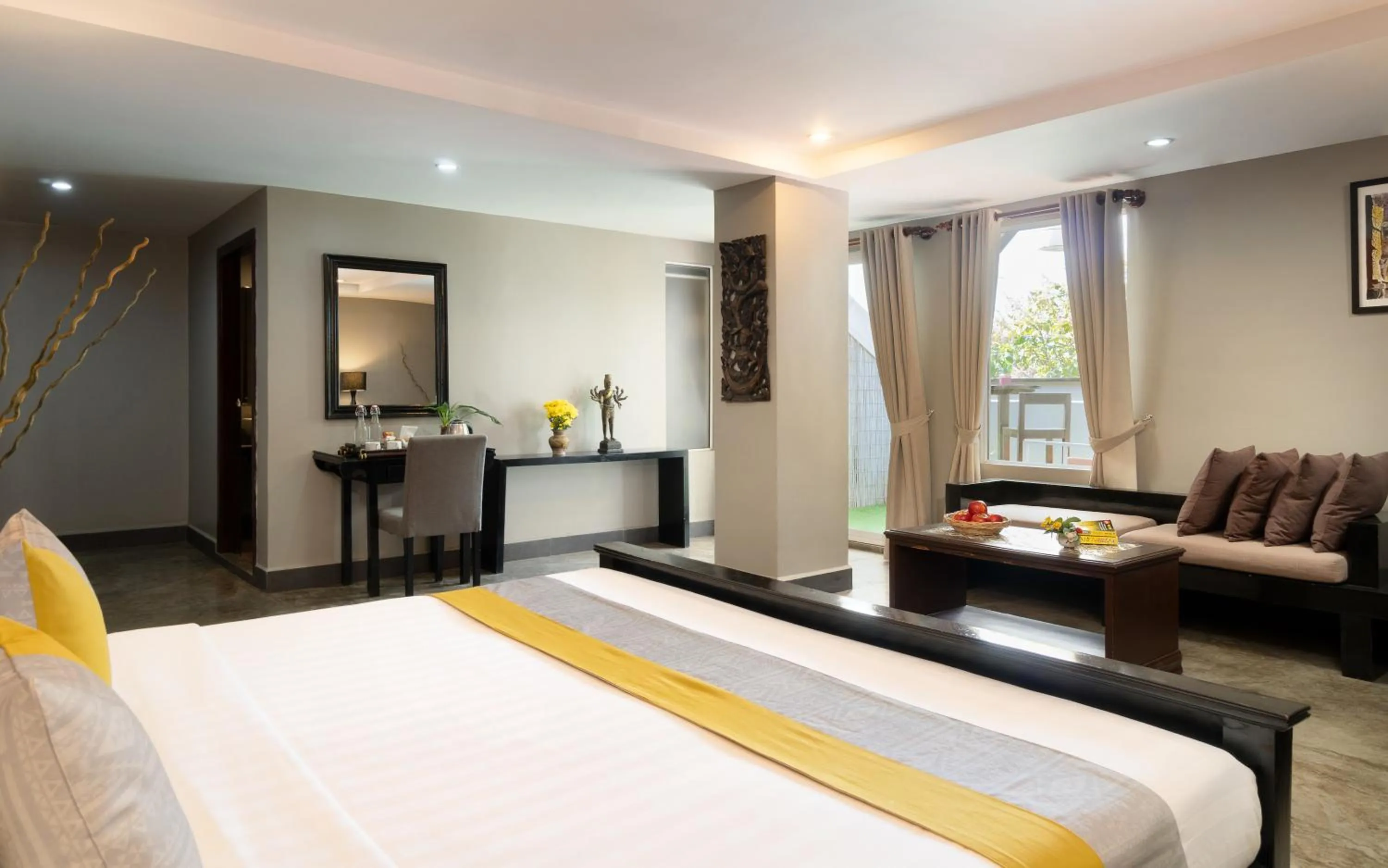 Bed in Dusit Hotel Siem Reap