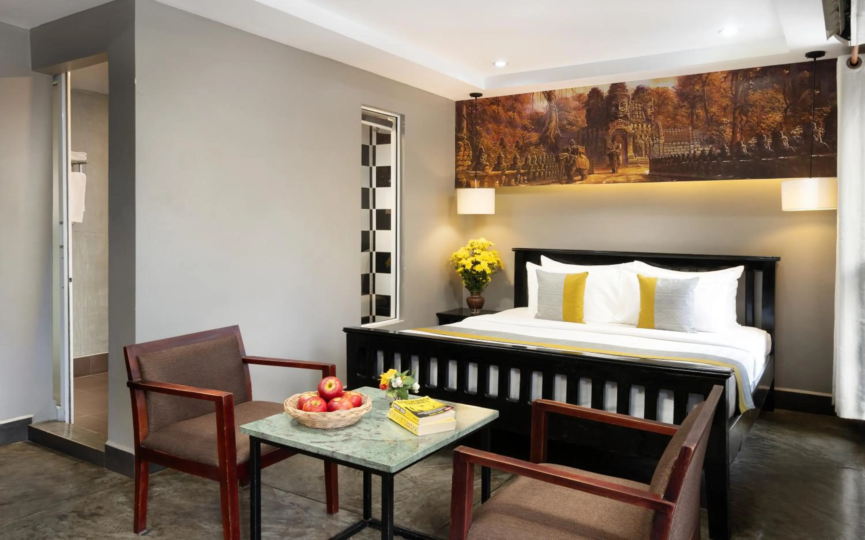 Bed in Dusit Hotel Siem Reap