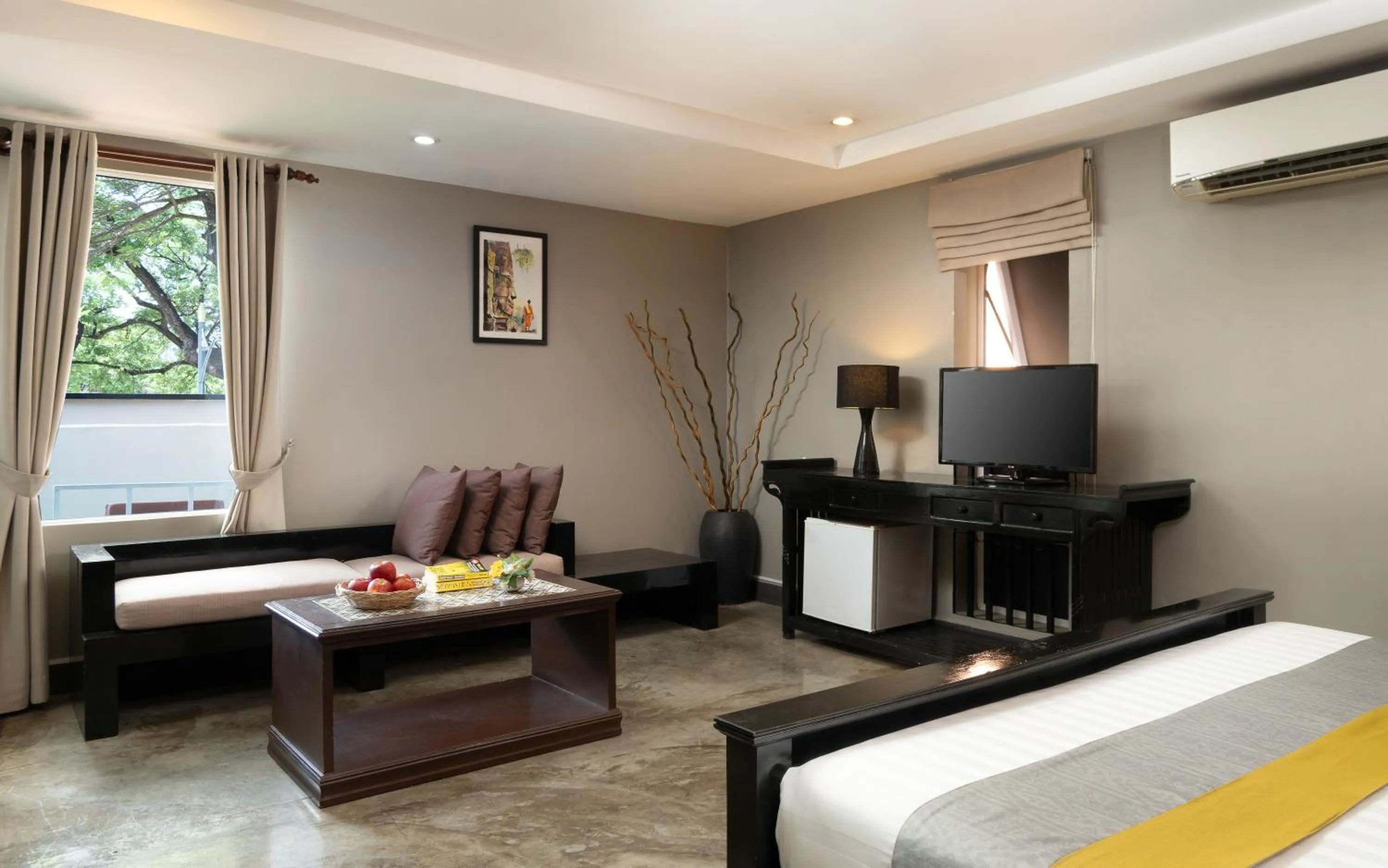 Bed in Dusit Hotel Siem Reap