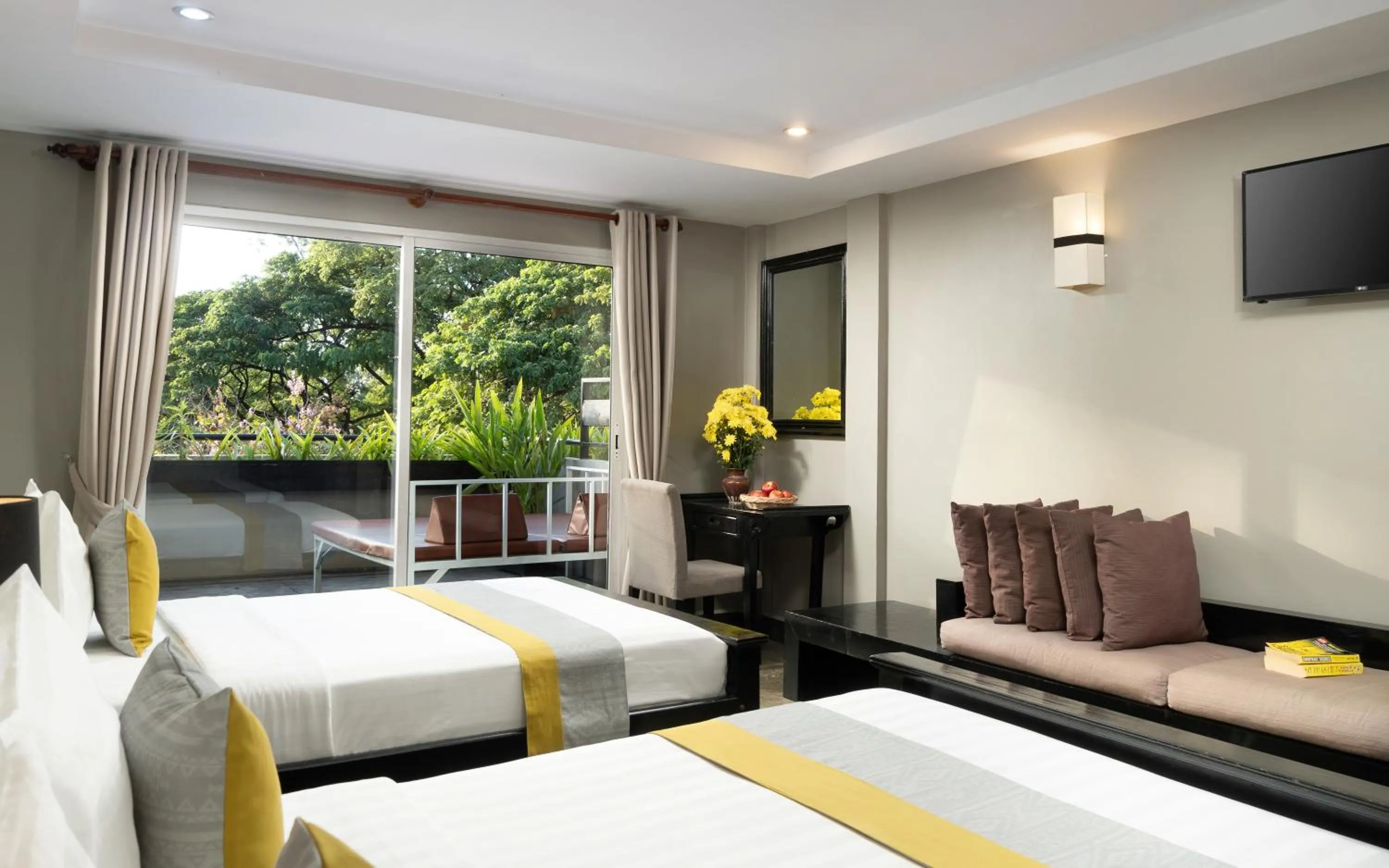 Bed in Dusit Hotel Siem Reap