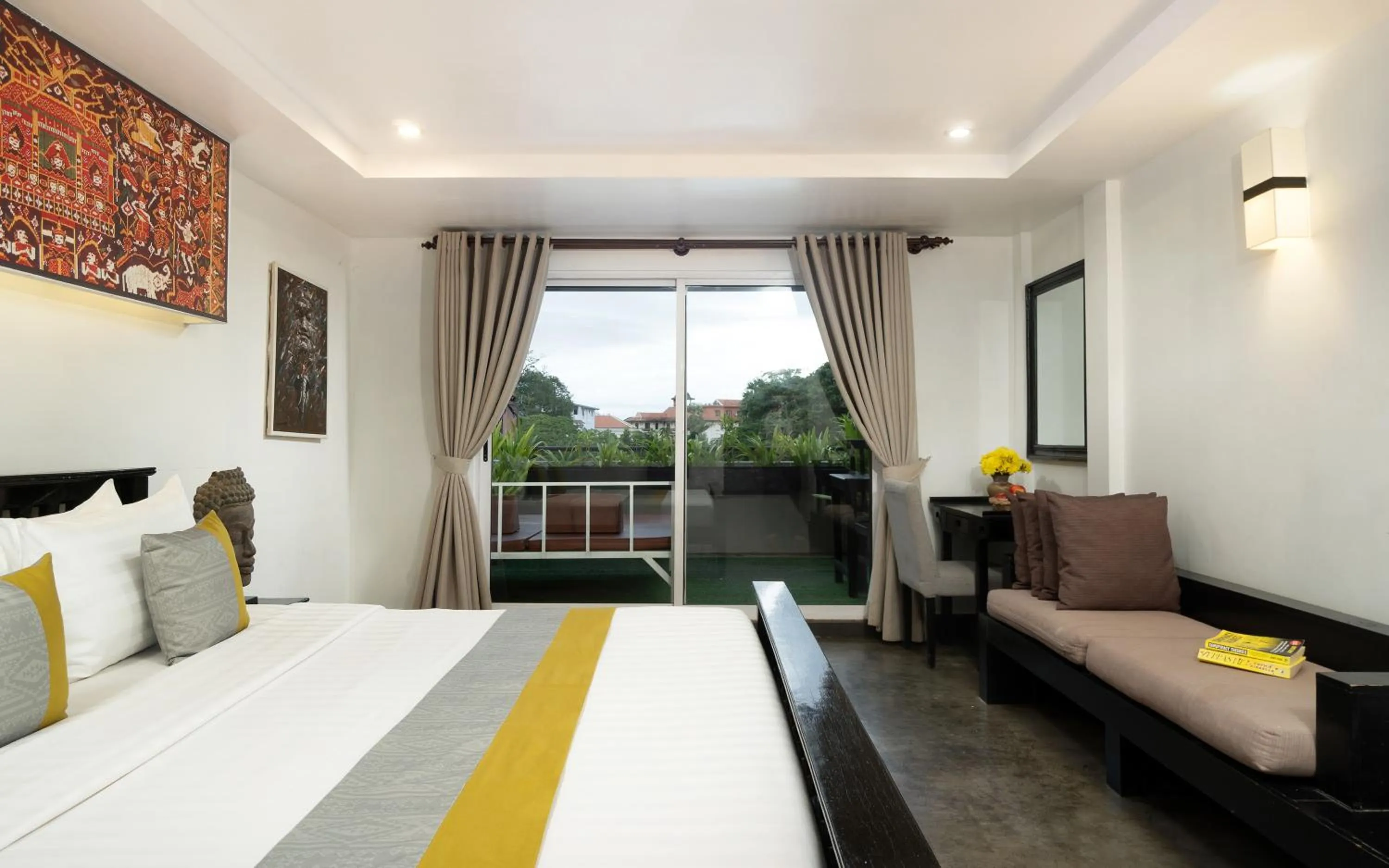 Bed in Dusit Hotel Siem Reap