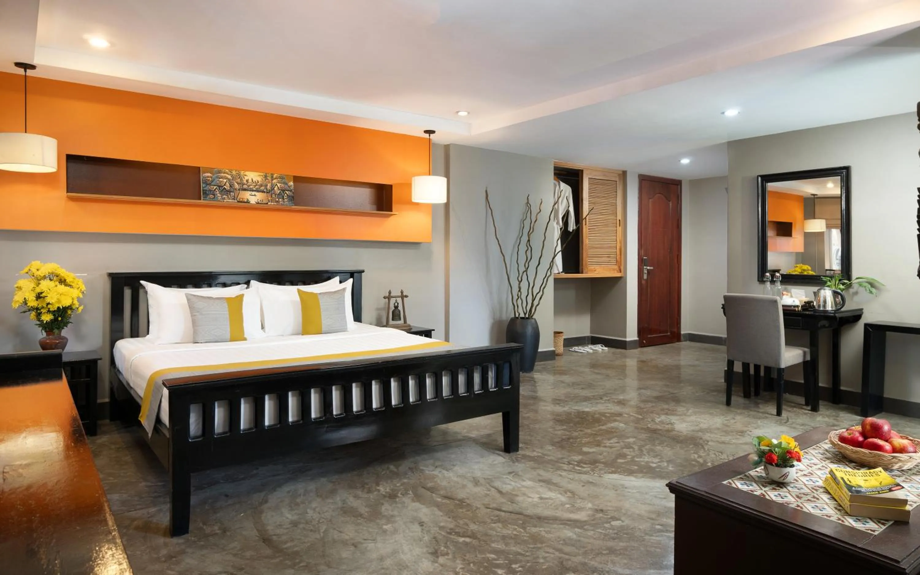 Bed in Dusit Hotel Siem Reap