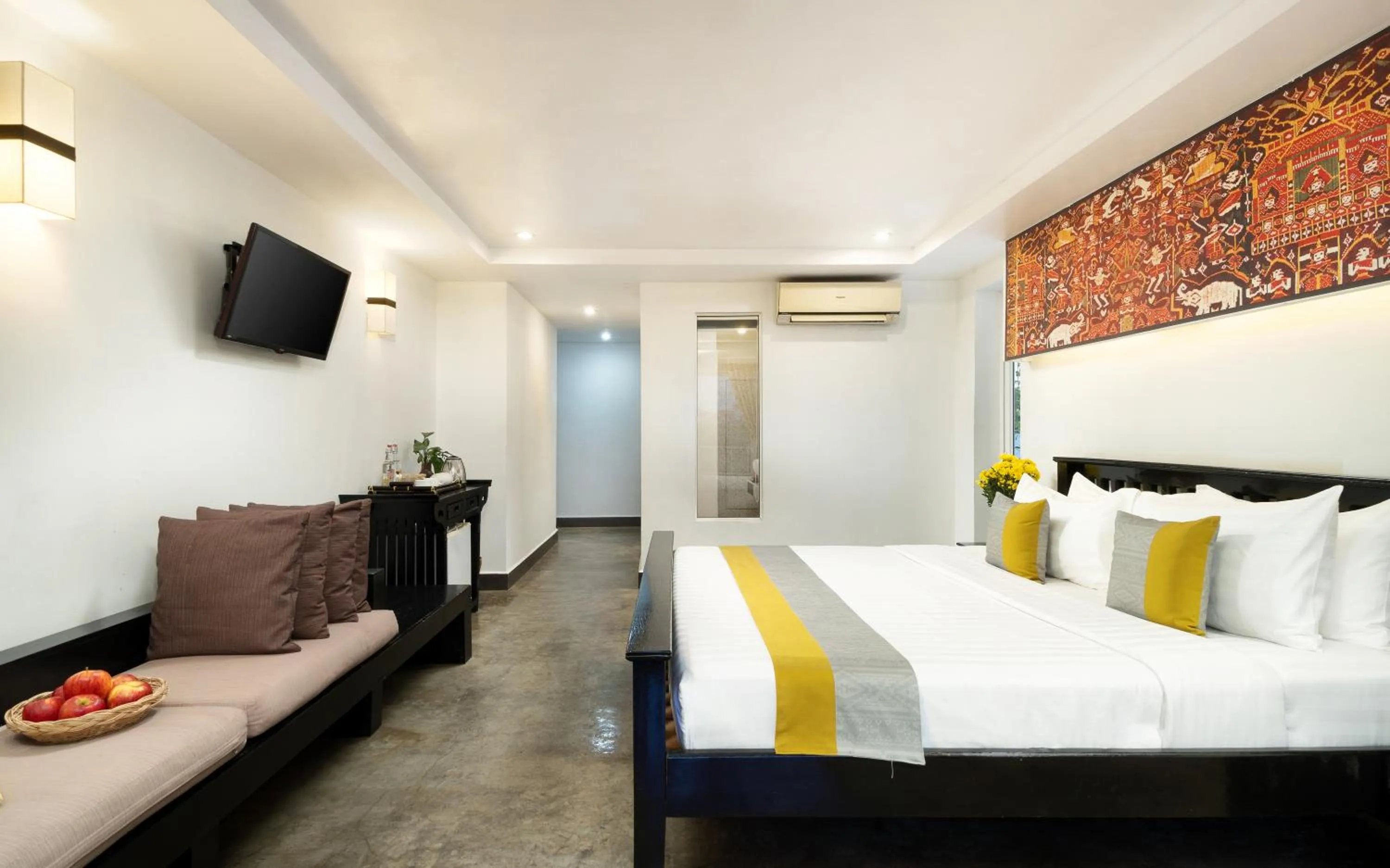 Bed in Dusit Hotel Siem Reap