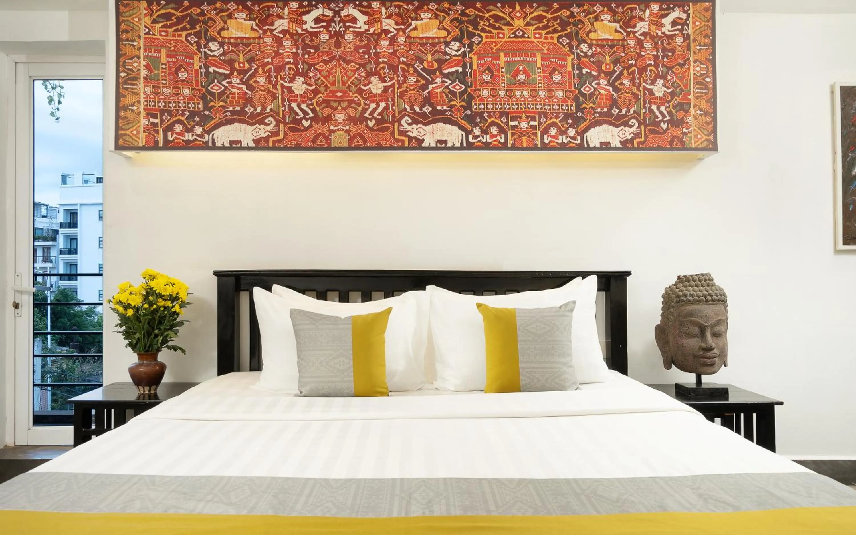 Bed in Dusit Hotel Siem Reap