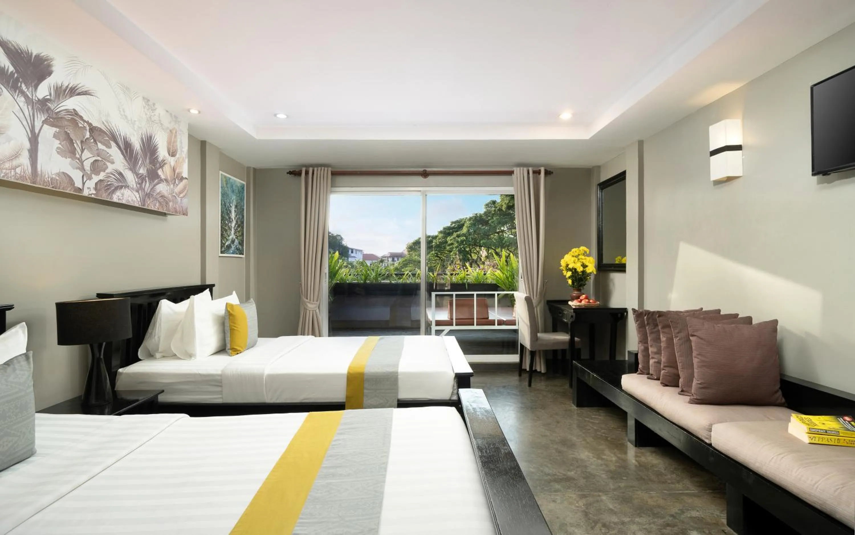 Bed in Dusit Hotel Siem Reap