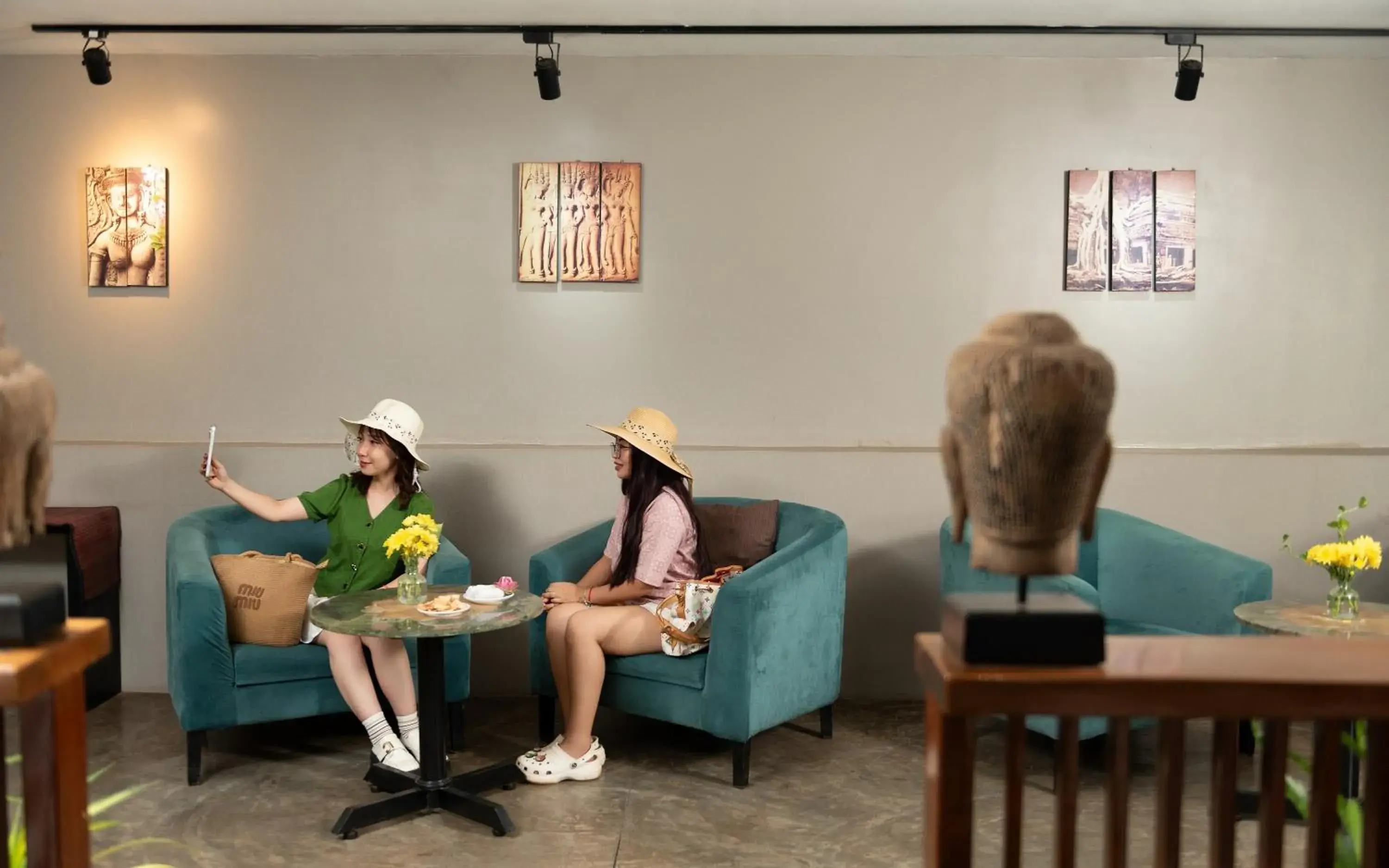 Lobby or reception in Dusit Hotel Siem Reap Lobby or reception in Dusit Hotel Siem Reap