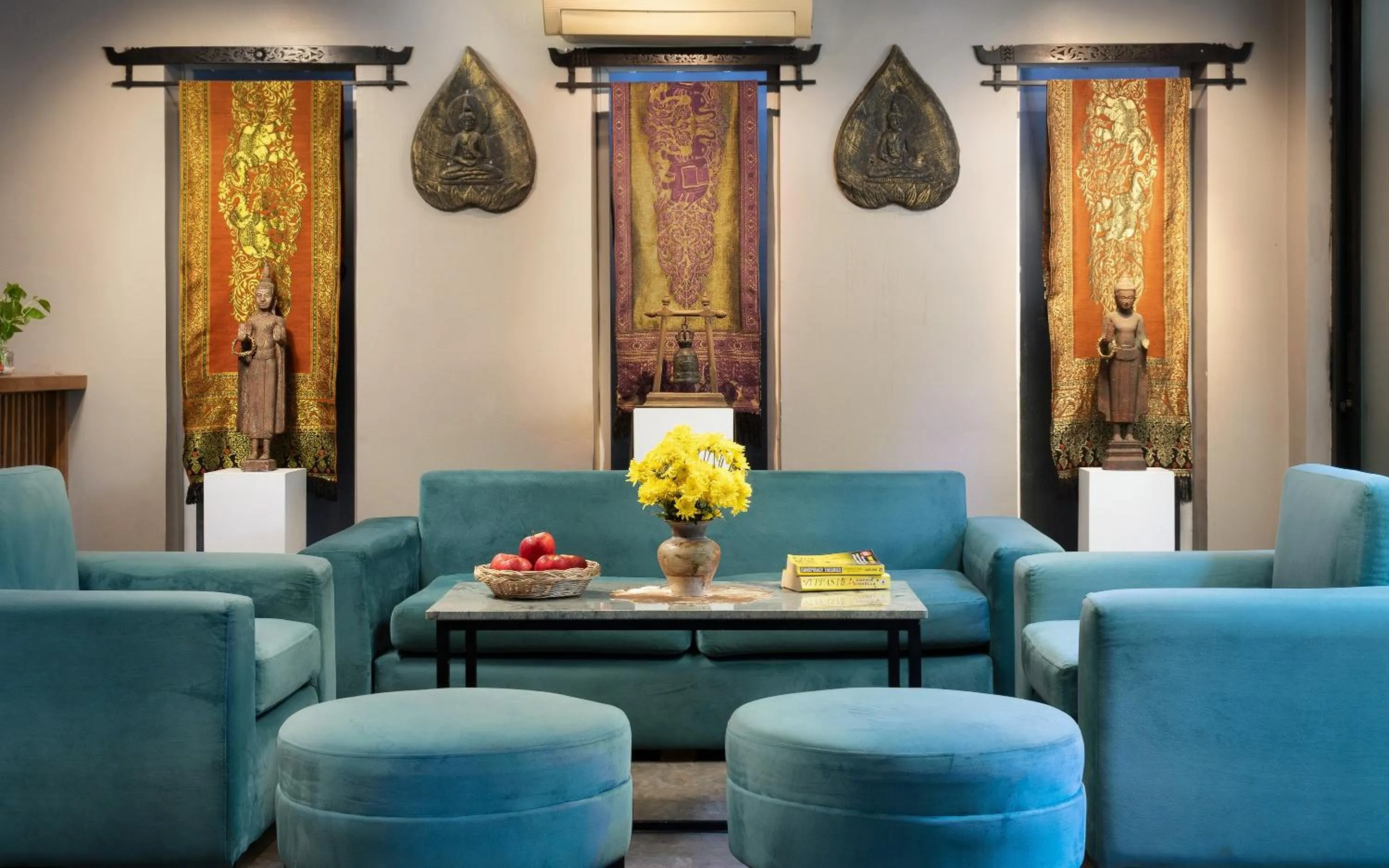 Lobby or reception in Dusit Hotel Siem Reap