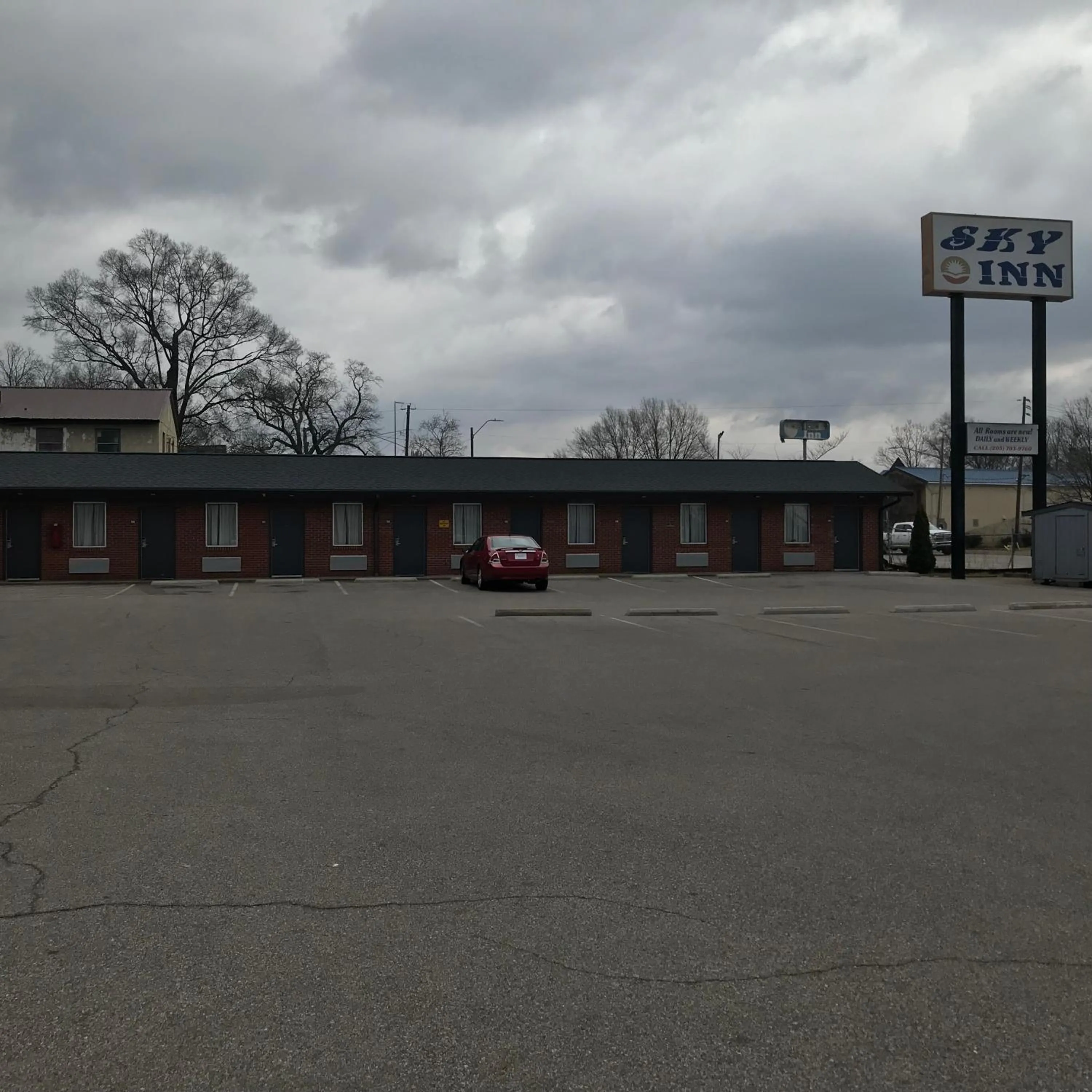 Property building in Sky Inn Hotel