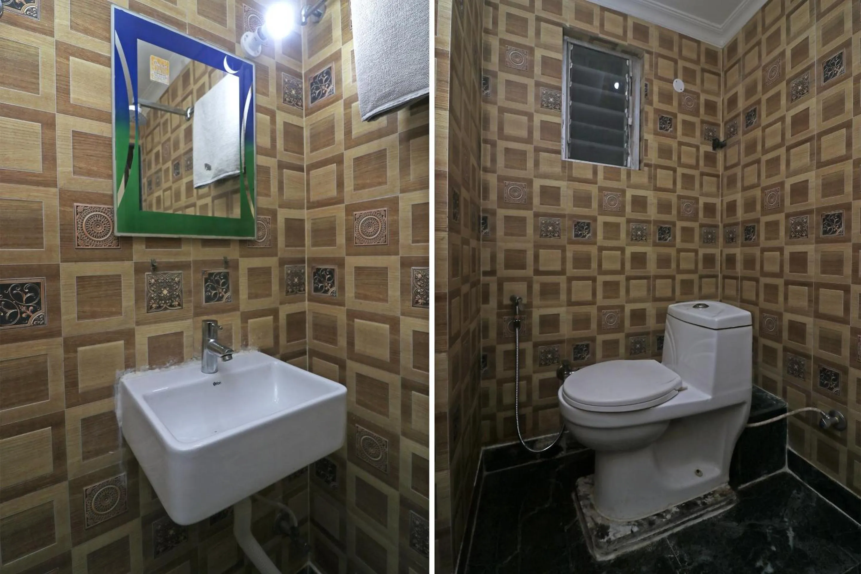 Bathroom in Hotel O A G Residency & Son
