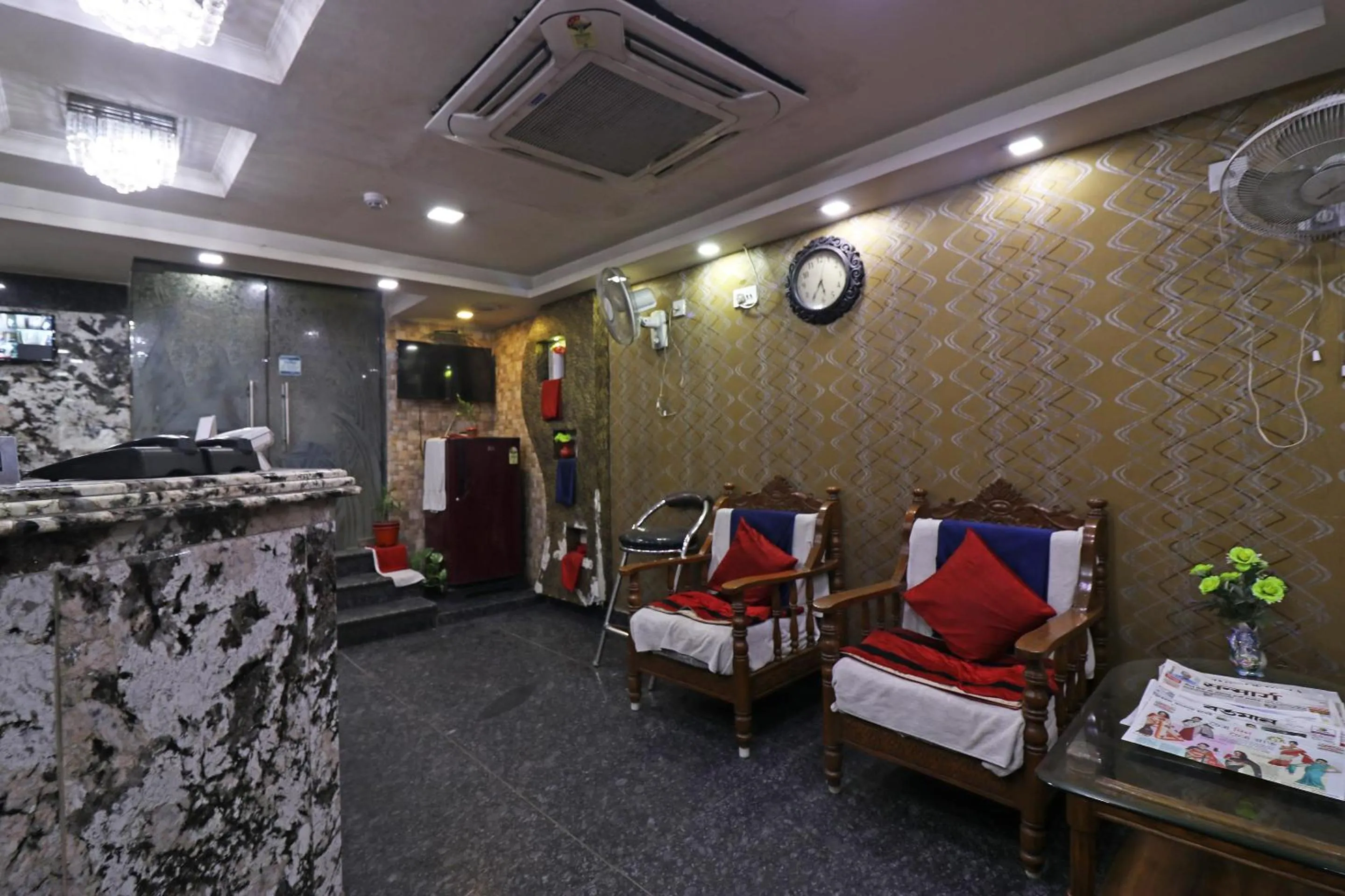 Lobby or reception in Hotel O A G Residency & Son