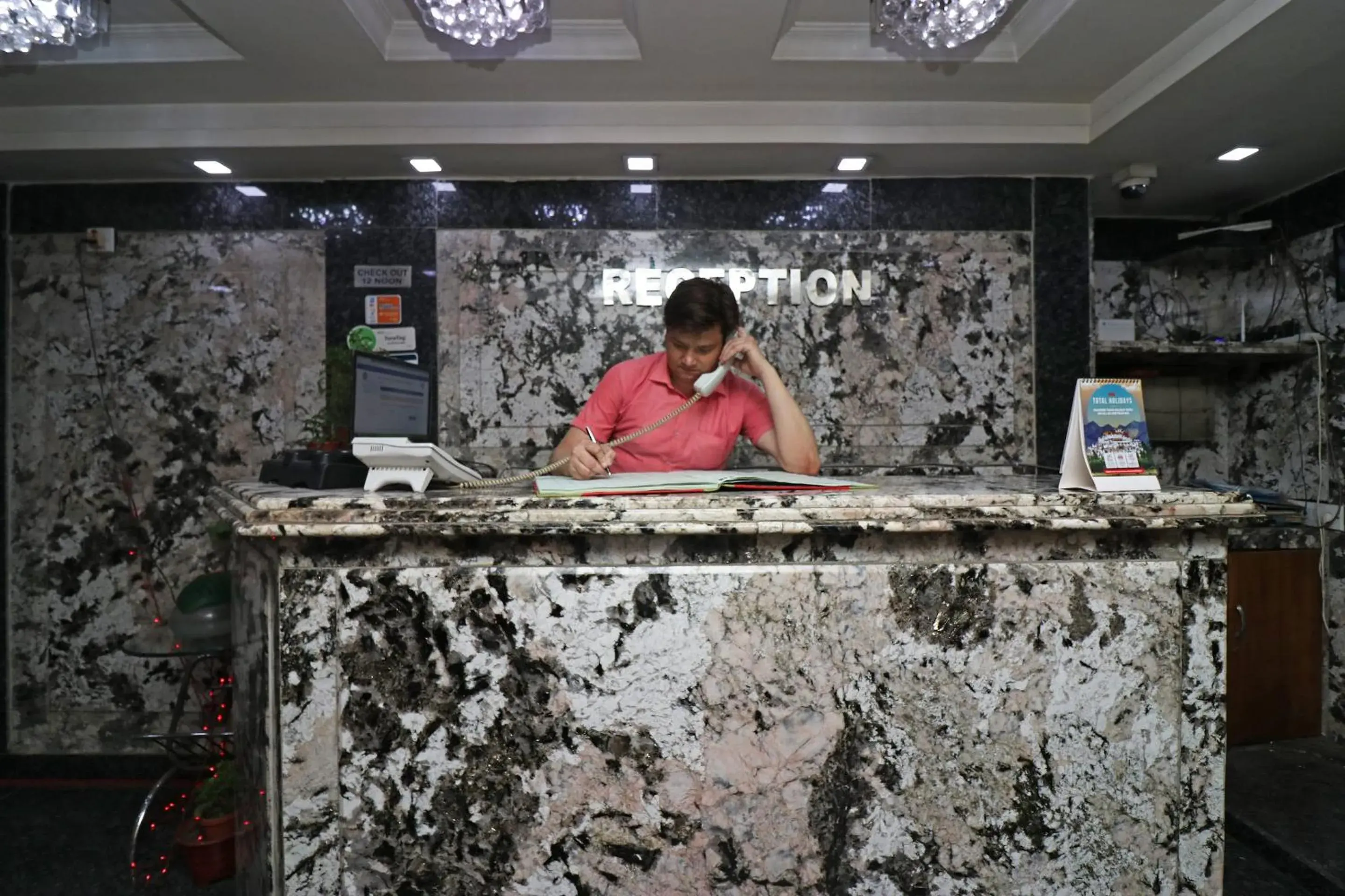 Lobby or reception in Hotel O by OYO A G Residency & Son Lobby or reception in Hotel O by OYO A G Residency & Son