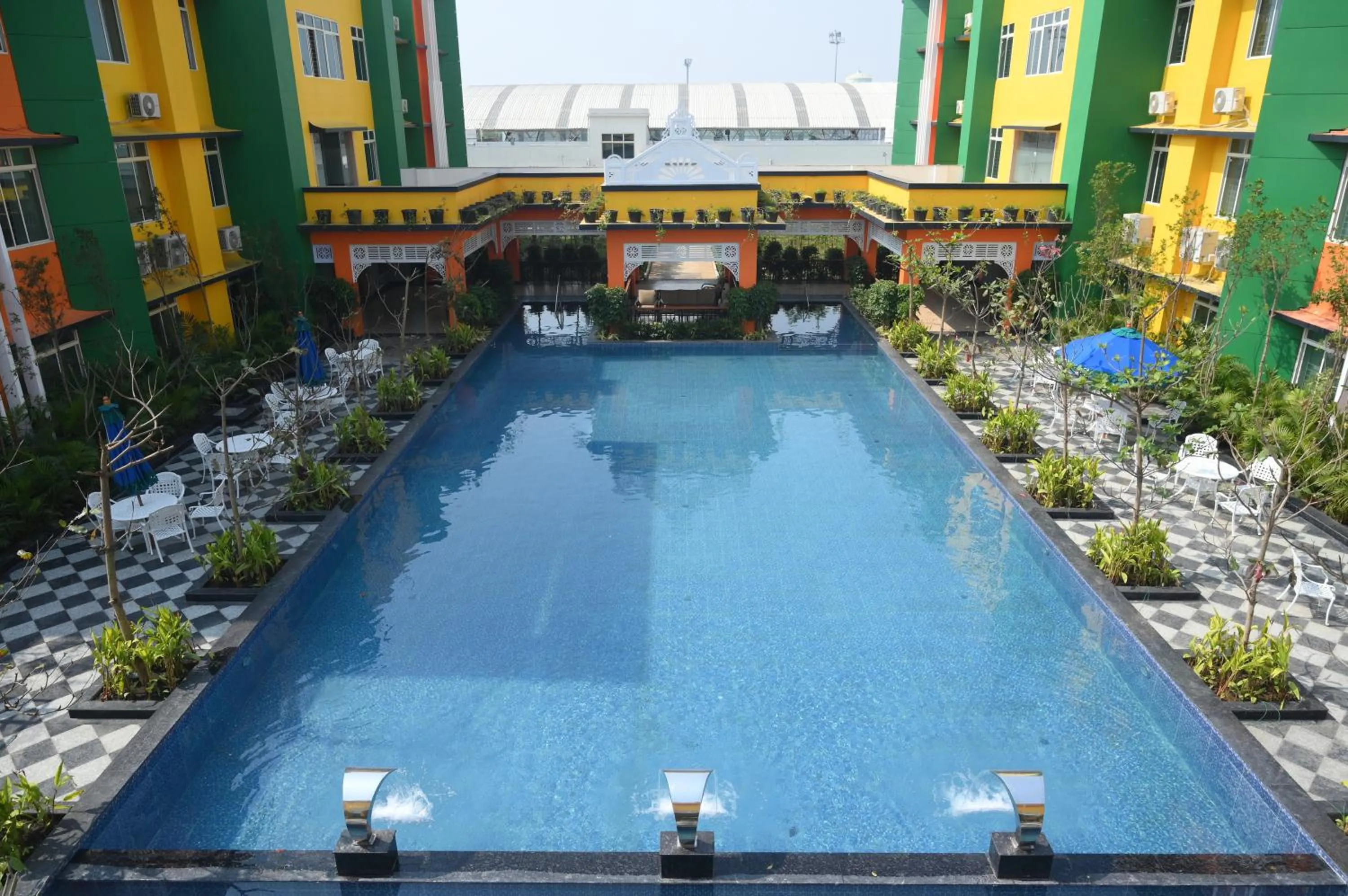 Property building in Mayfair World Cup Village