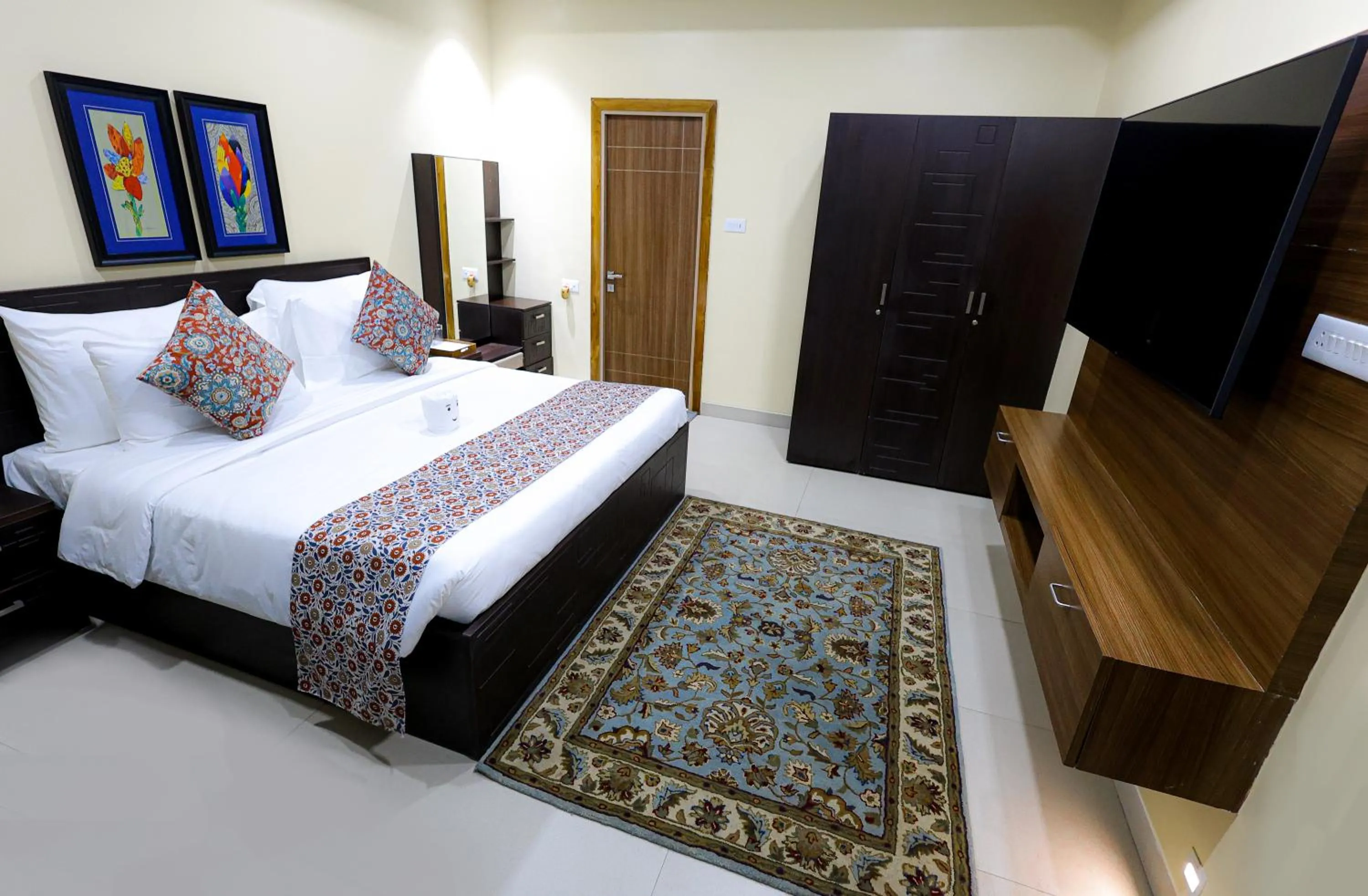 Bed in Mayfair World Cup Village