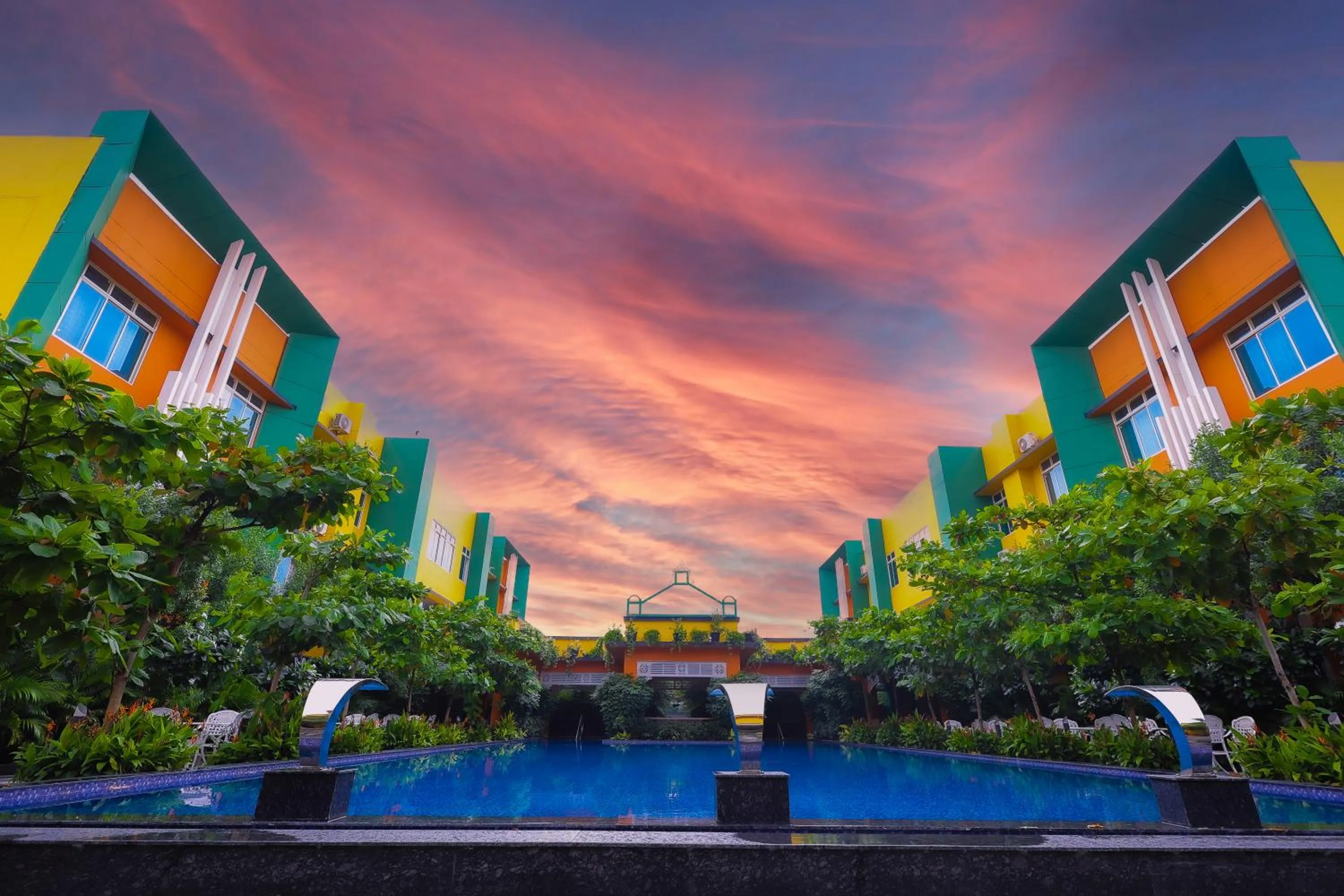 Property building in Mayfair World Cup Village