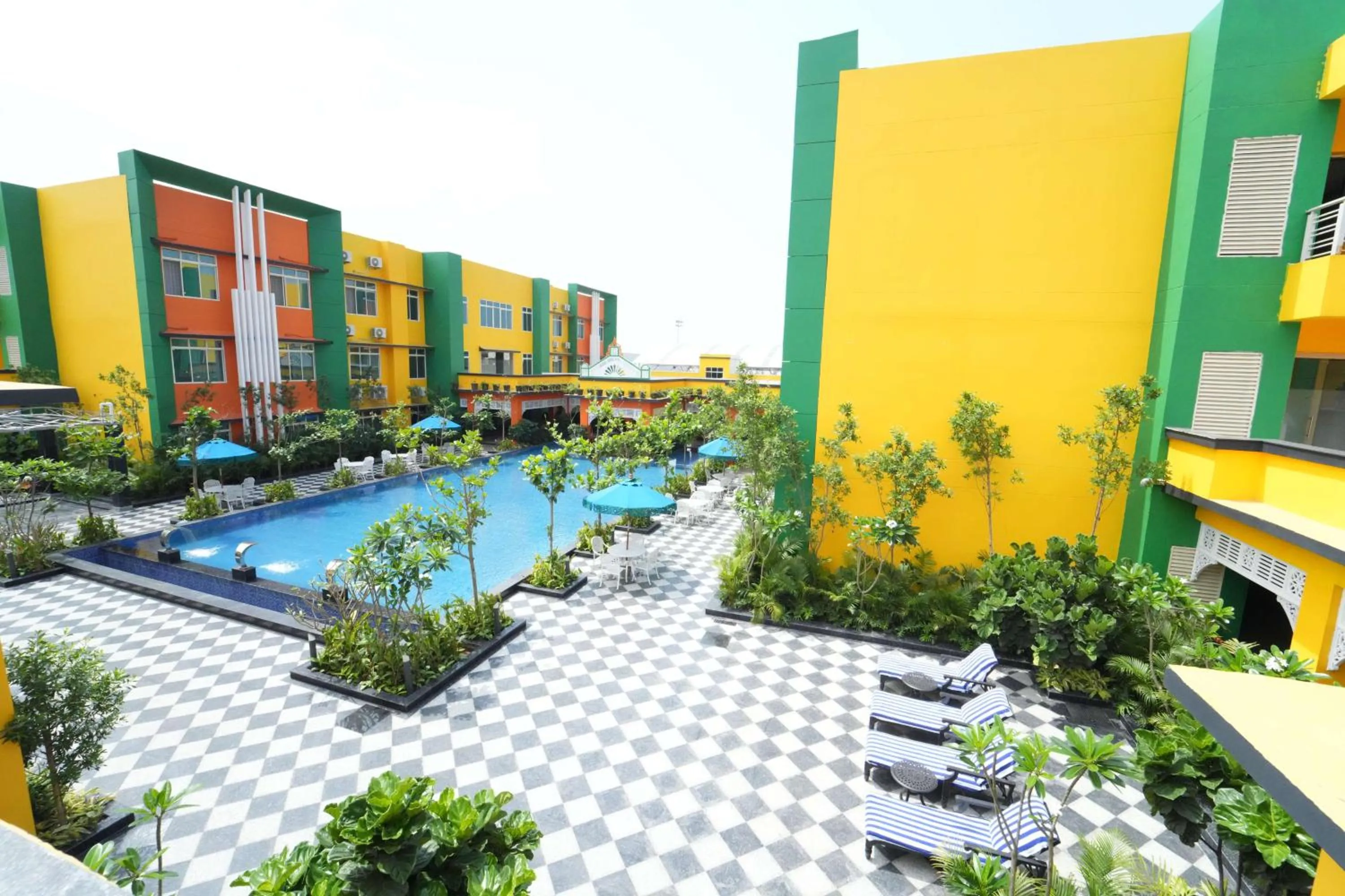 Property building in Mayfair World Cup Village