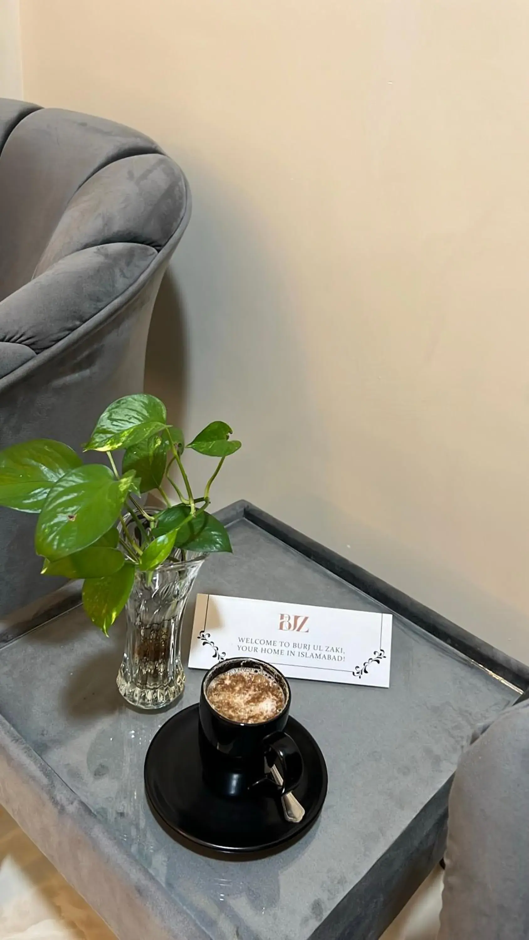 Living room in Burj Ul Zaki Living room in Burj Ul Zaki