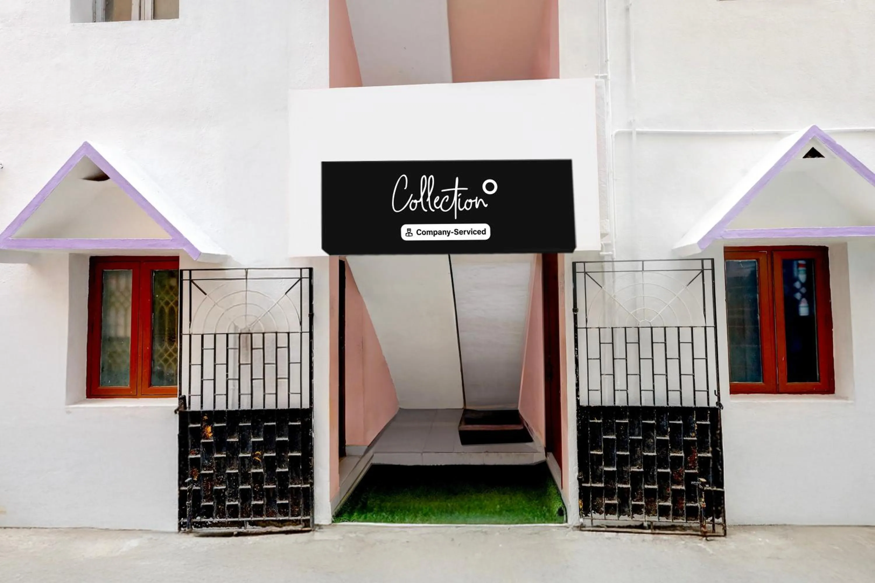 Facade/entrance in Hotel O Parthasarathyswamy Temple Formerly RKH Inn