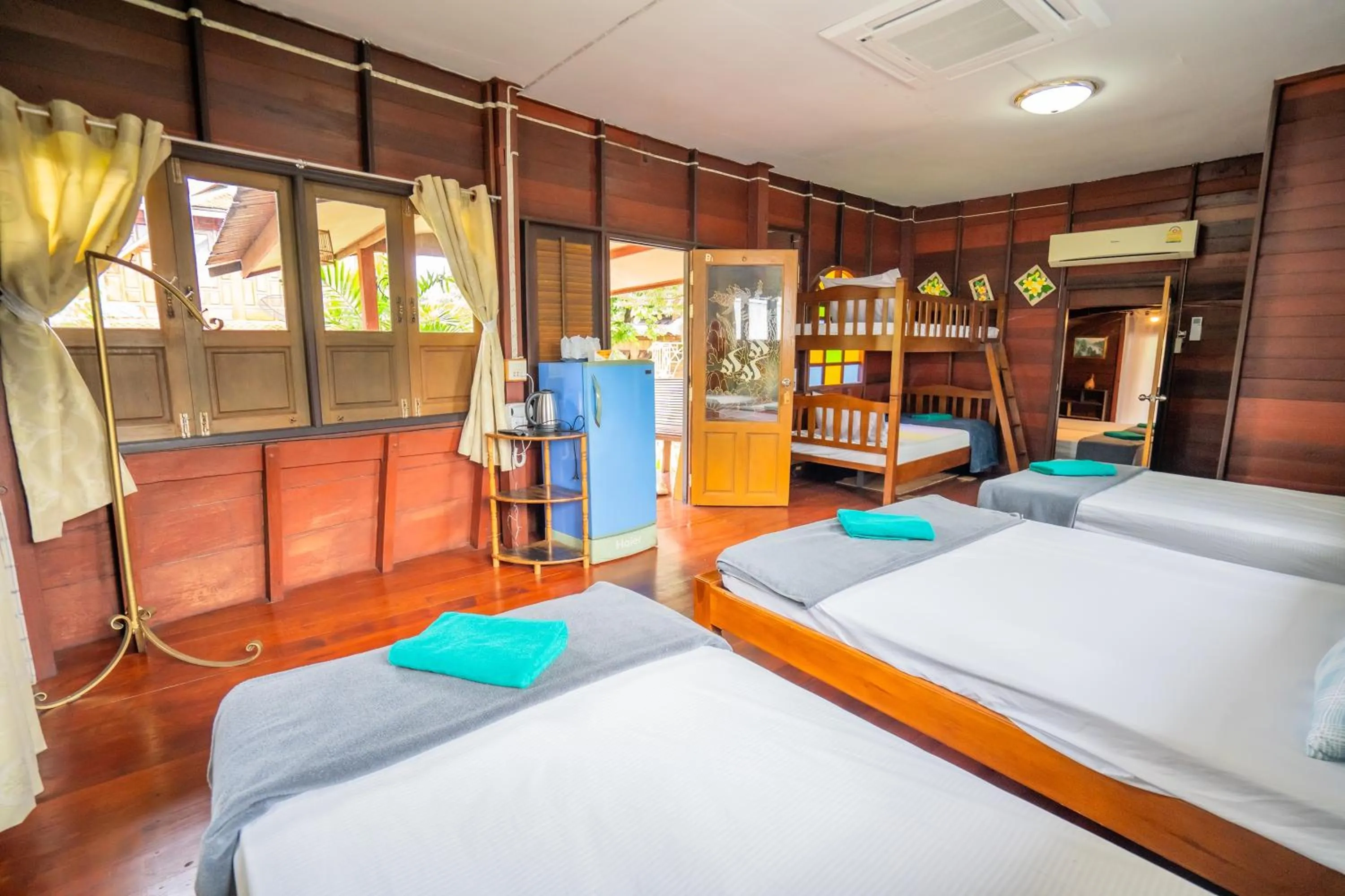 Bed in Ban Suan Bang Toei Homestay
