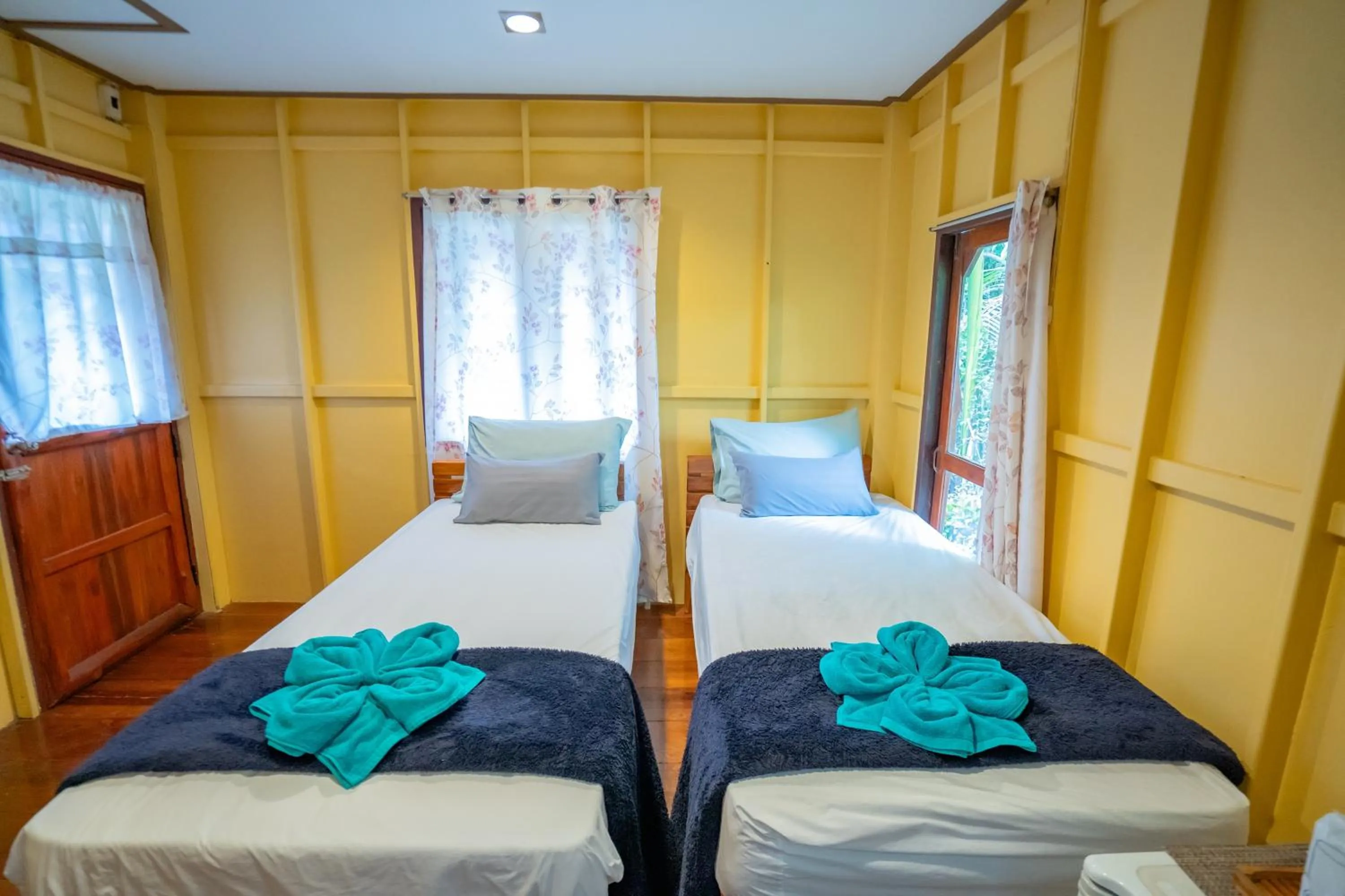 Bed in Ban Suan Bang Toei Homestay