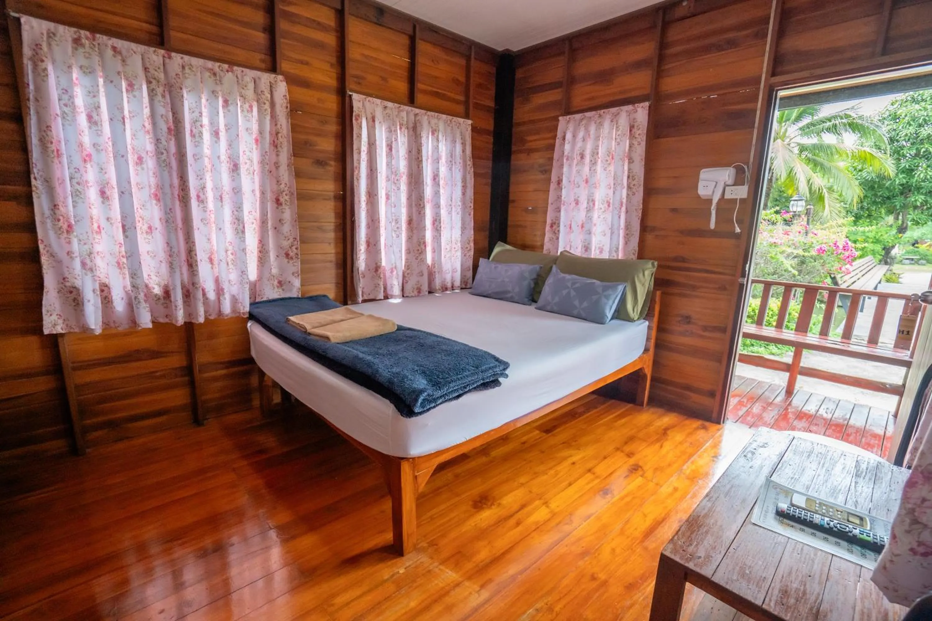 Bed in Ban Suan Bang Toei Homestay