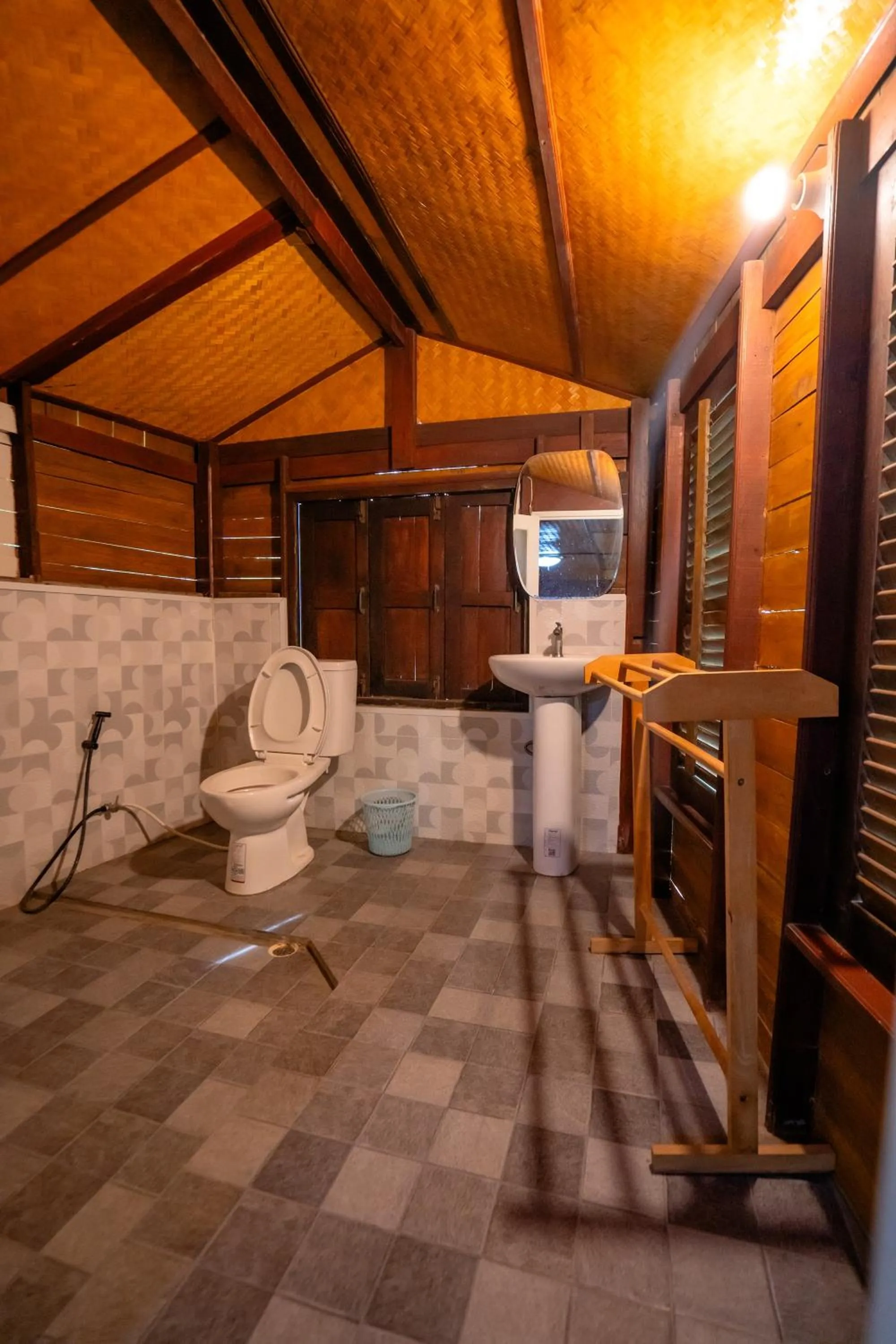 Bathroom in Ban Suan Bang Toei Homestay