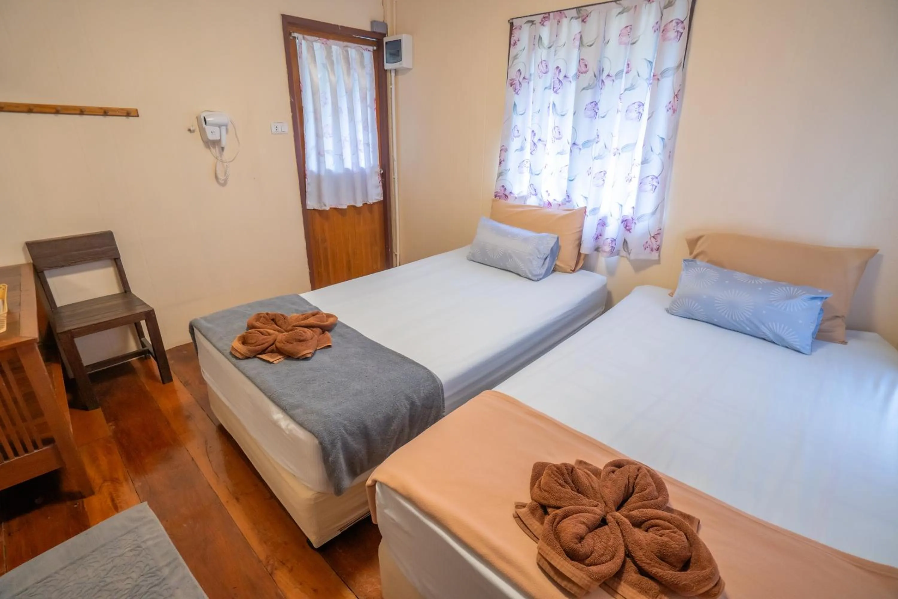 Bed in Ban Suan Bang Toei Homestay