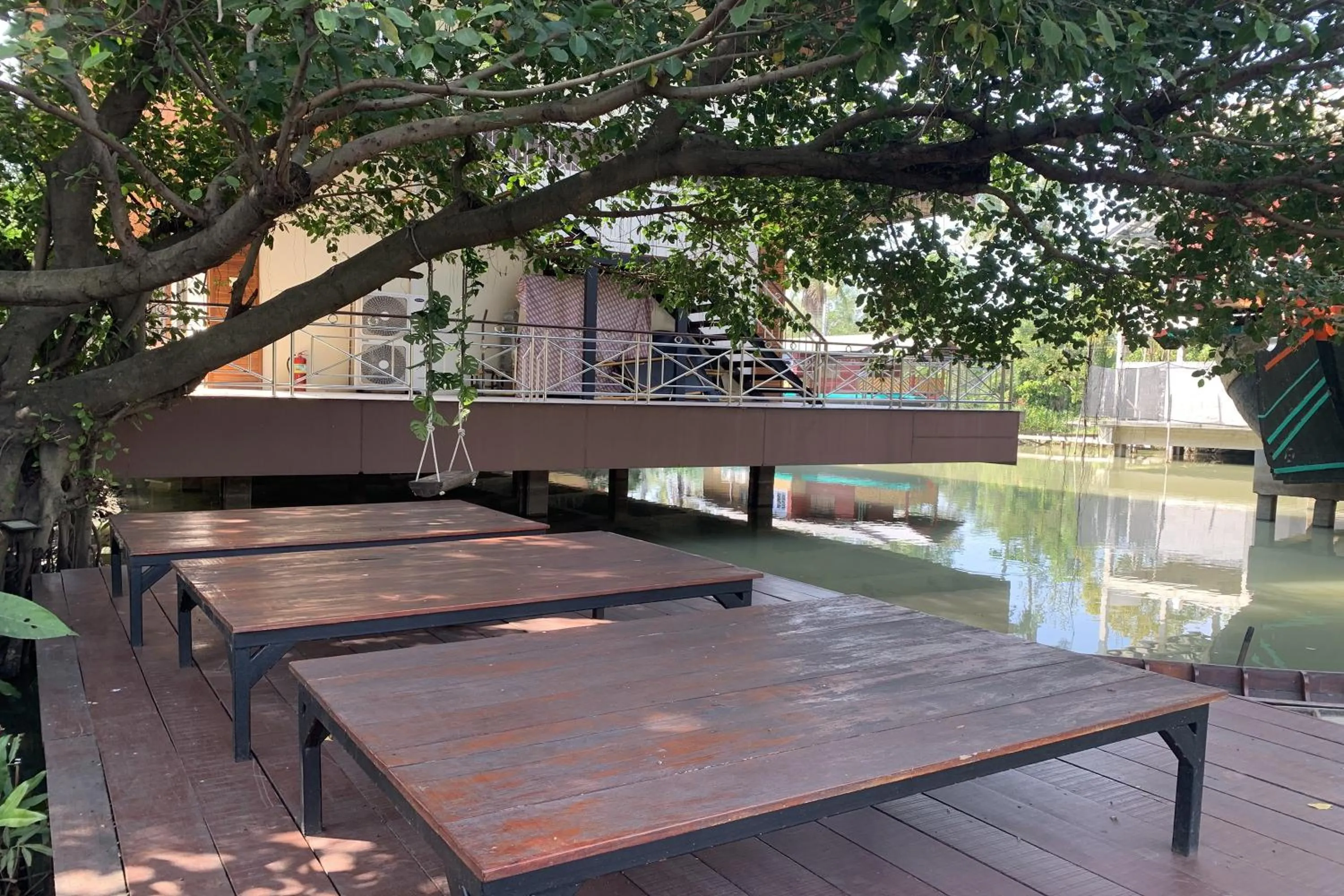 Lobby or reception in Ban Suan Bang Toei Homestay