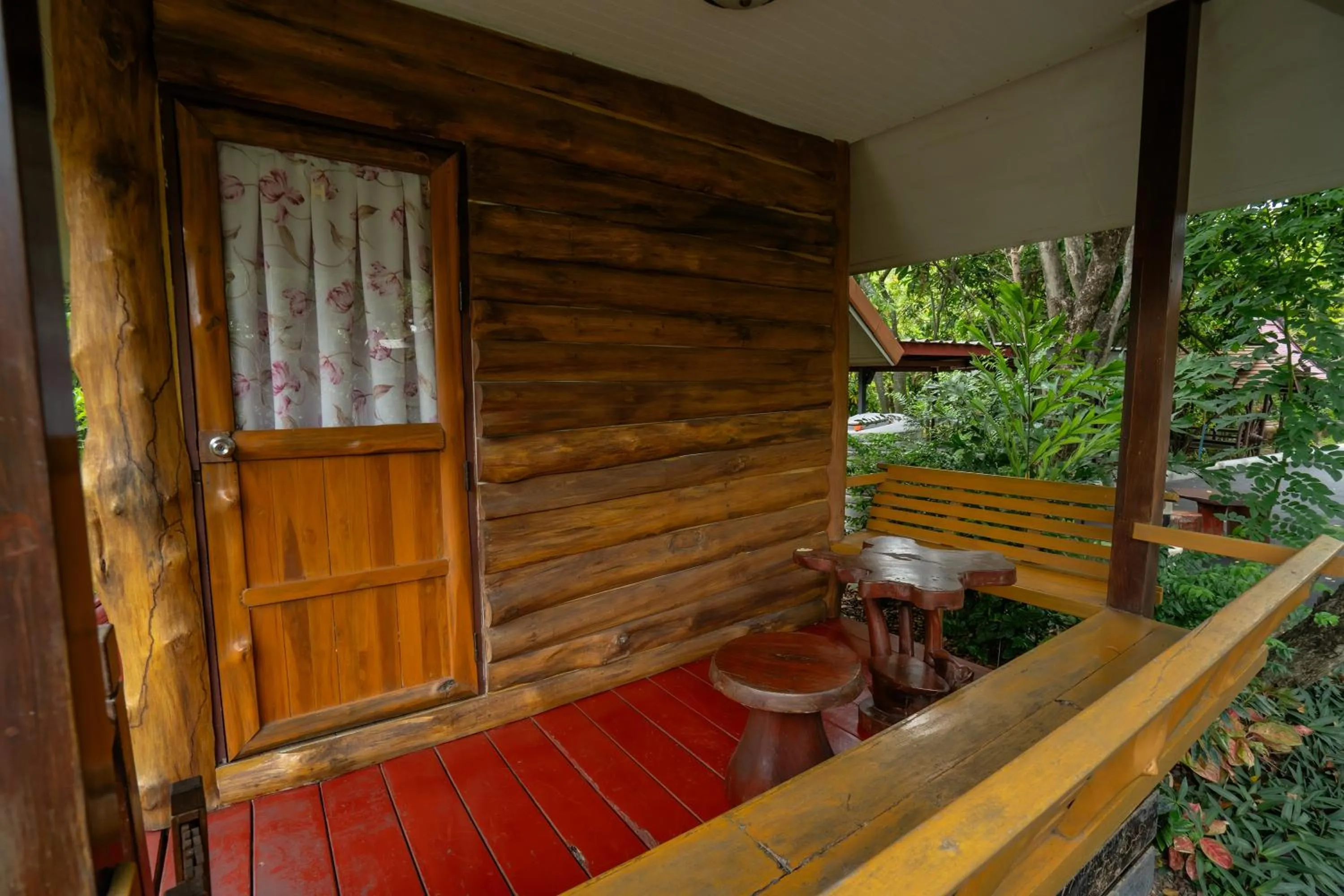 Garden view in Ban Suan Bang Toei Homestay