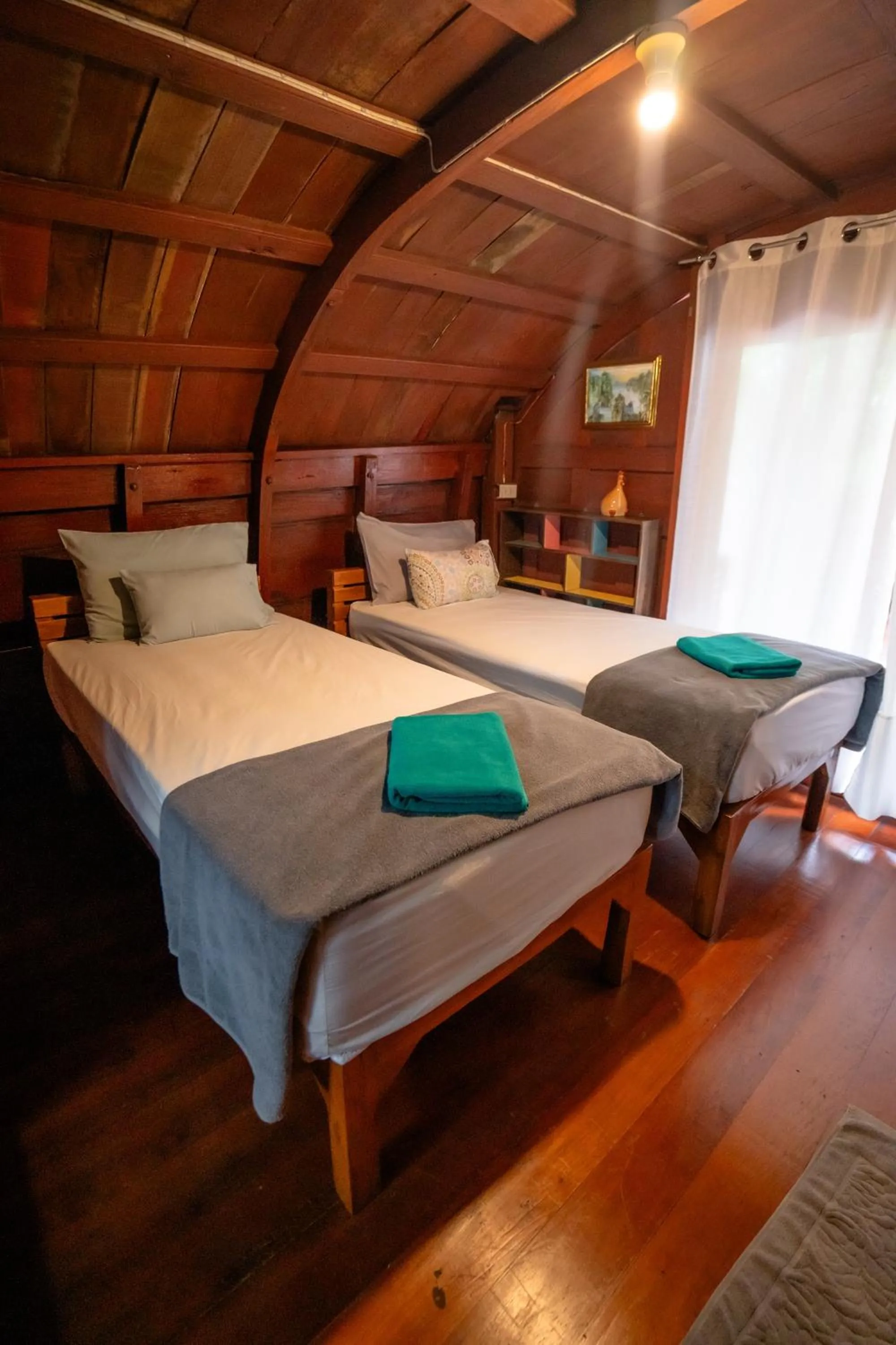 Bed in Ban Suan Bang Toei Homestay