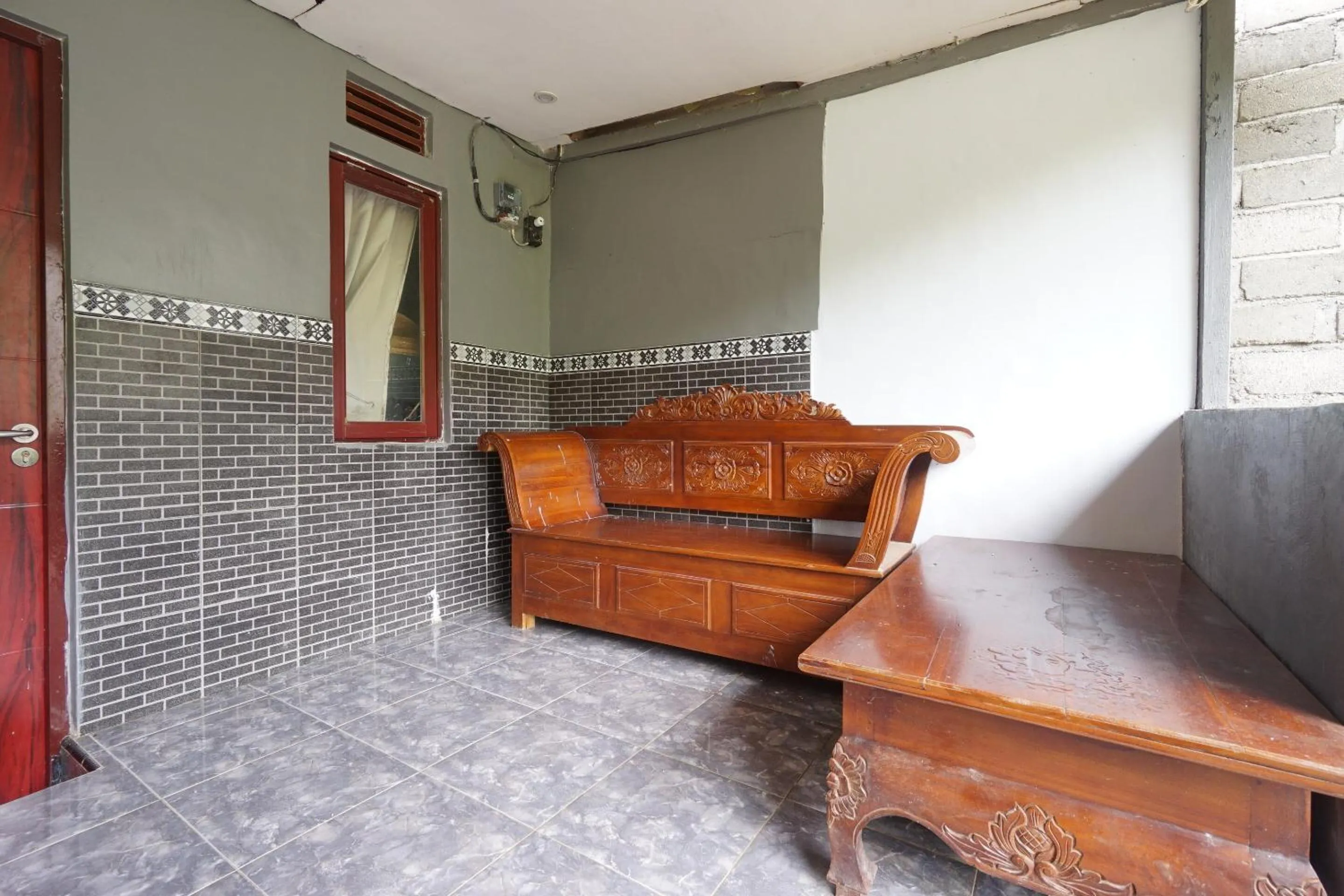 Lobby or reception in OYO 93628 Scorpion Guest House & Beach