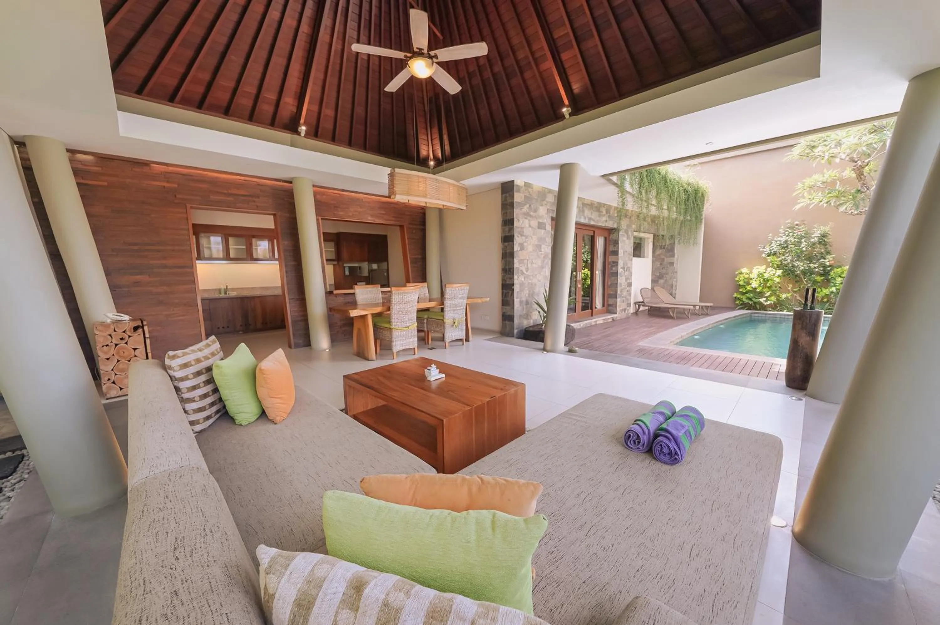 Dining area in The Kasih Villas & Spa