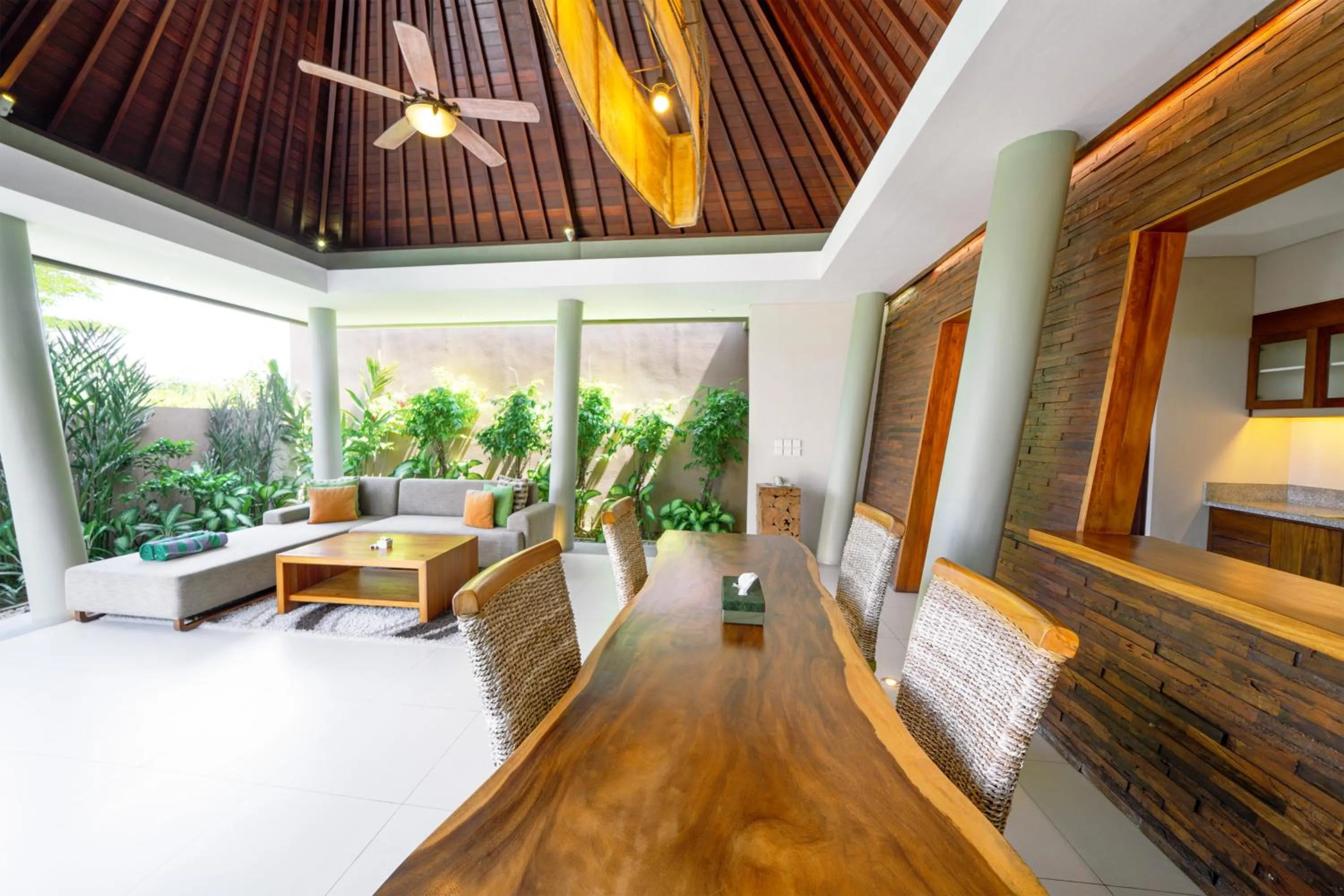 Living room in The Kasih Villas & Spa