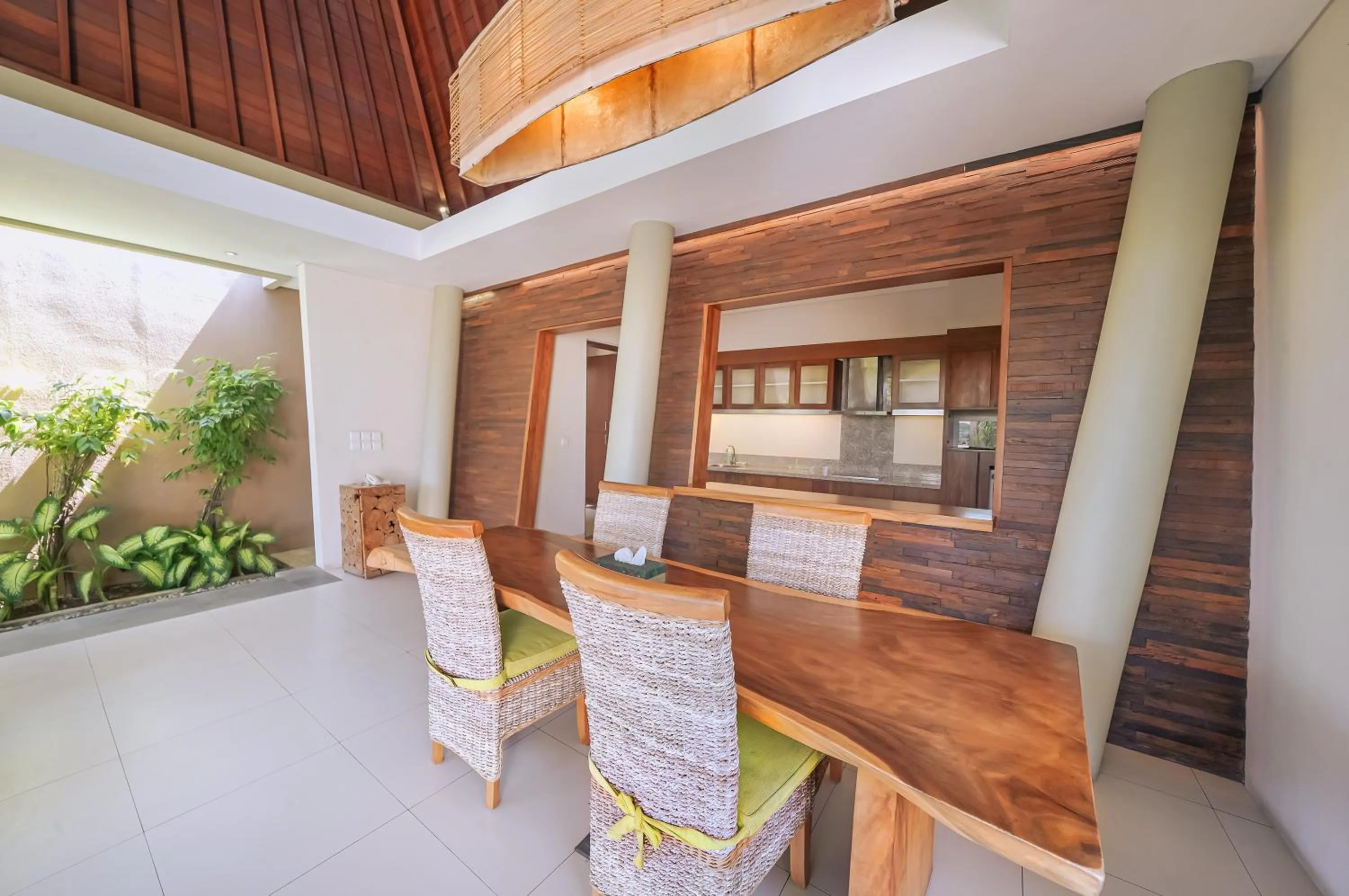 Dining area in The Kasih Villas & Spa