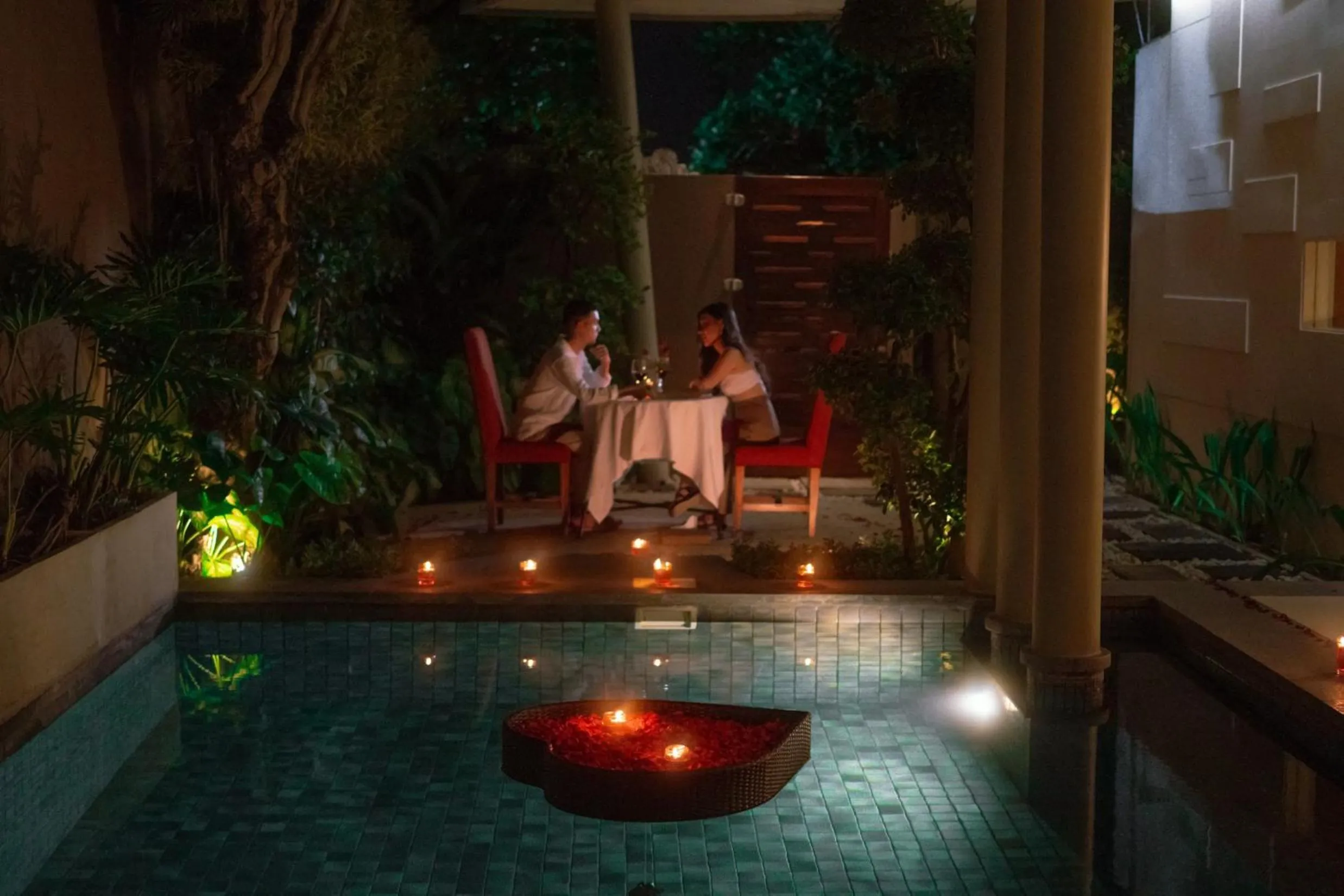 Dinner in The Kasih Villas & Spa