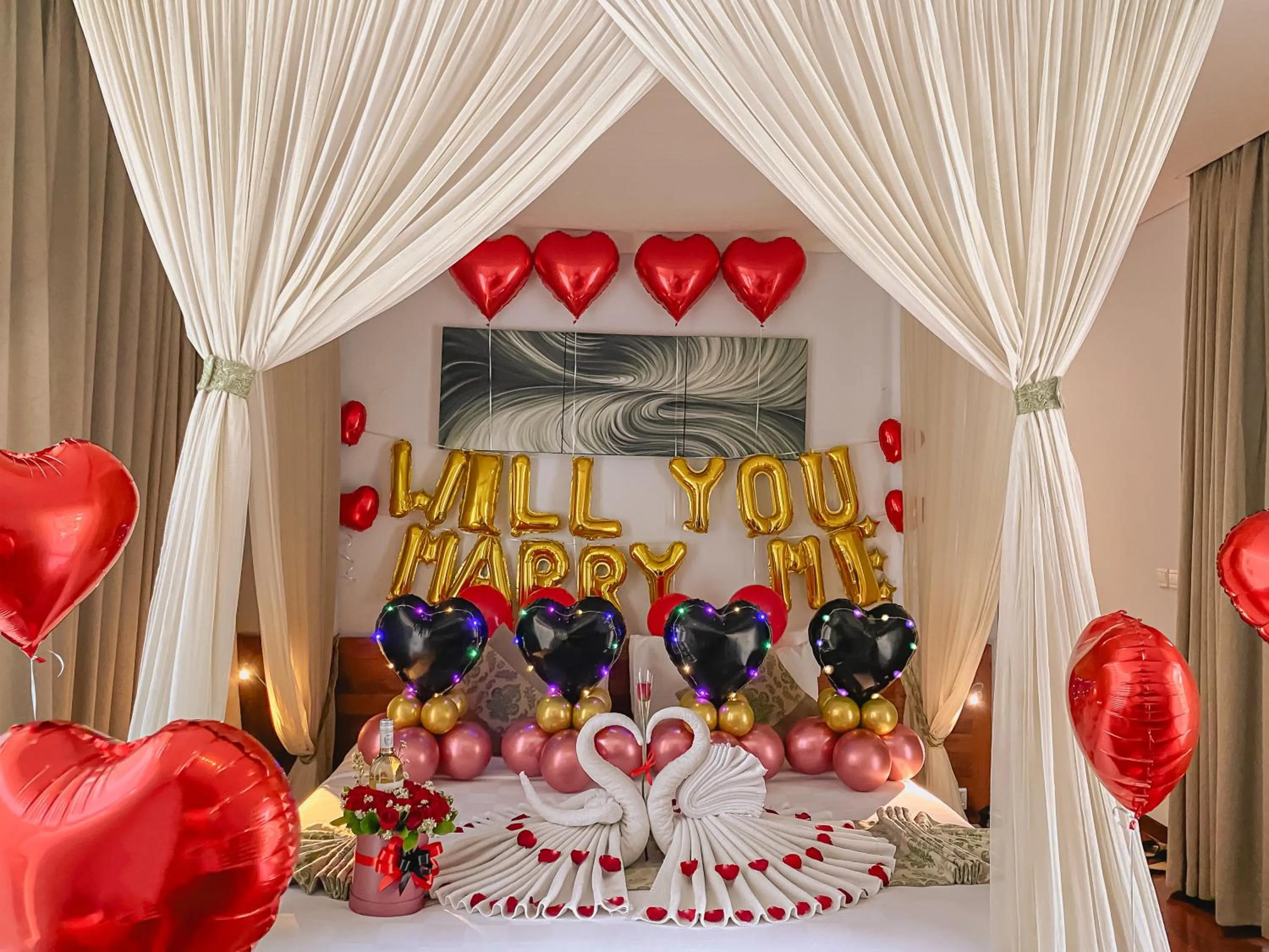 Bedroom in The Kasih Villas & Spa