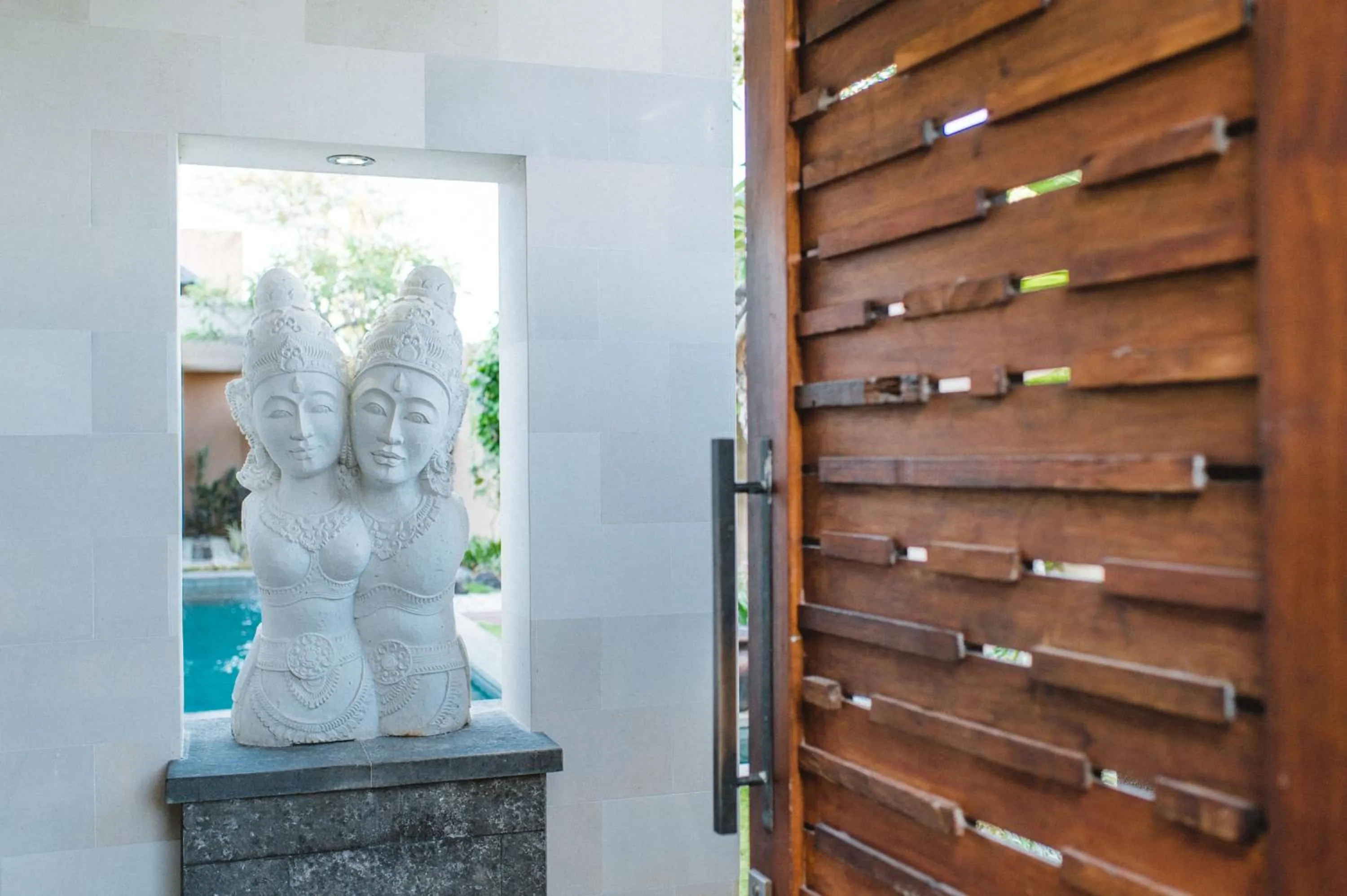 Facade/entrance in The Kasih Villas & Spa