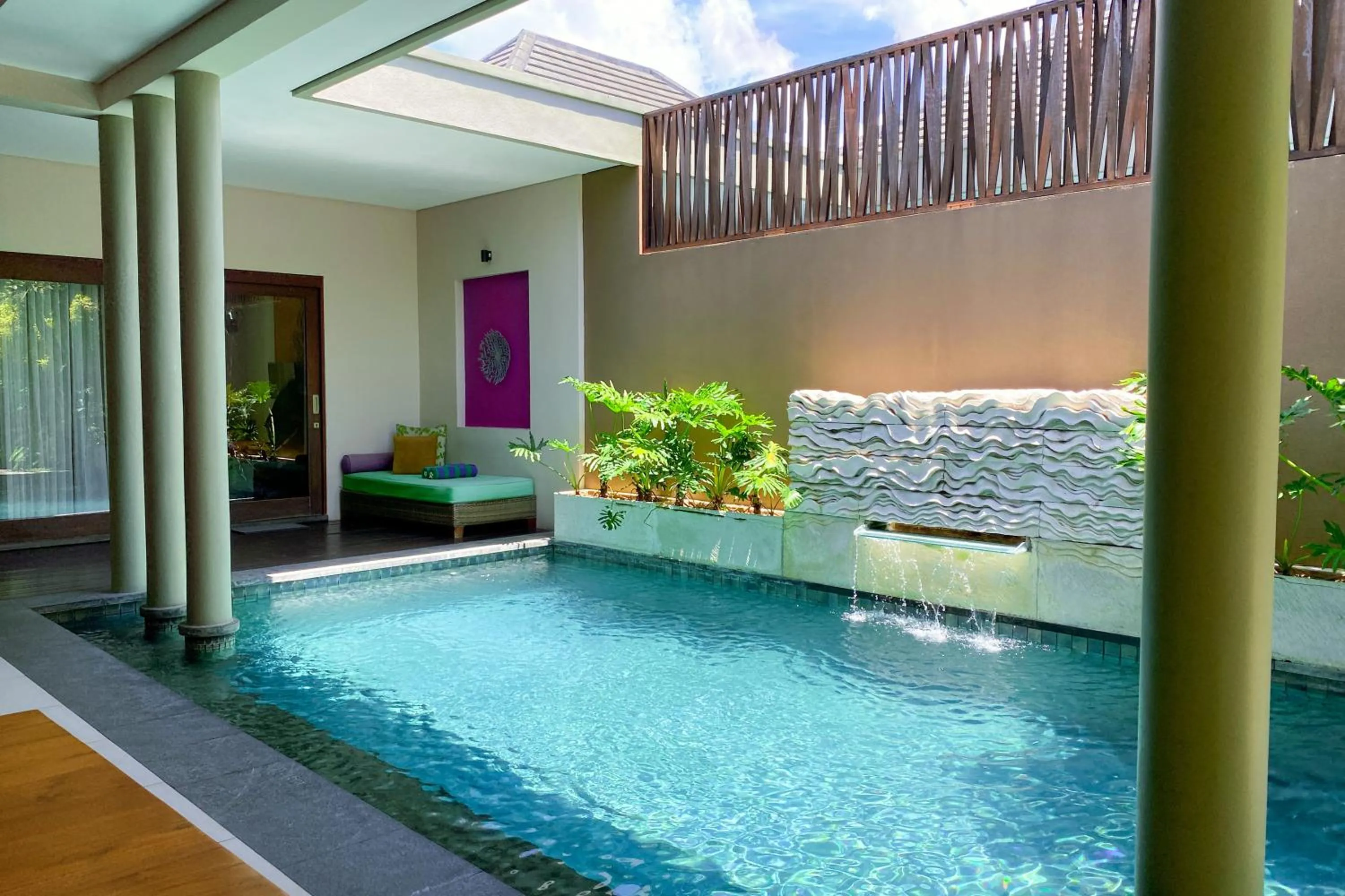 Swimming pool in The Kasih Villas & Spa