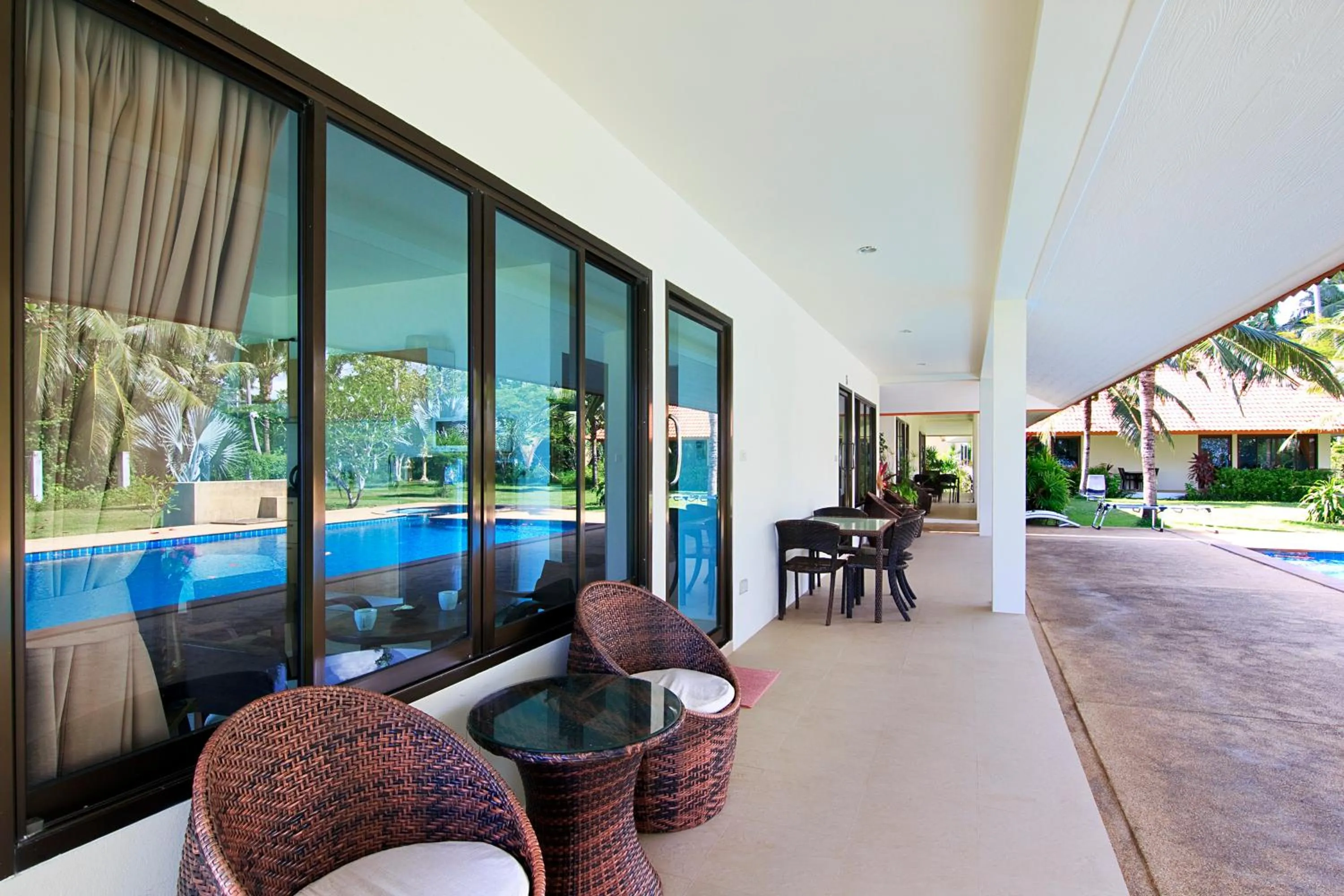 Balcony/Terrace in Heaven Beach Koh Samui