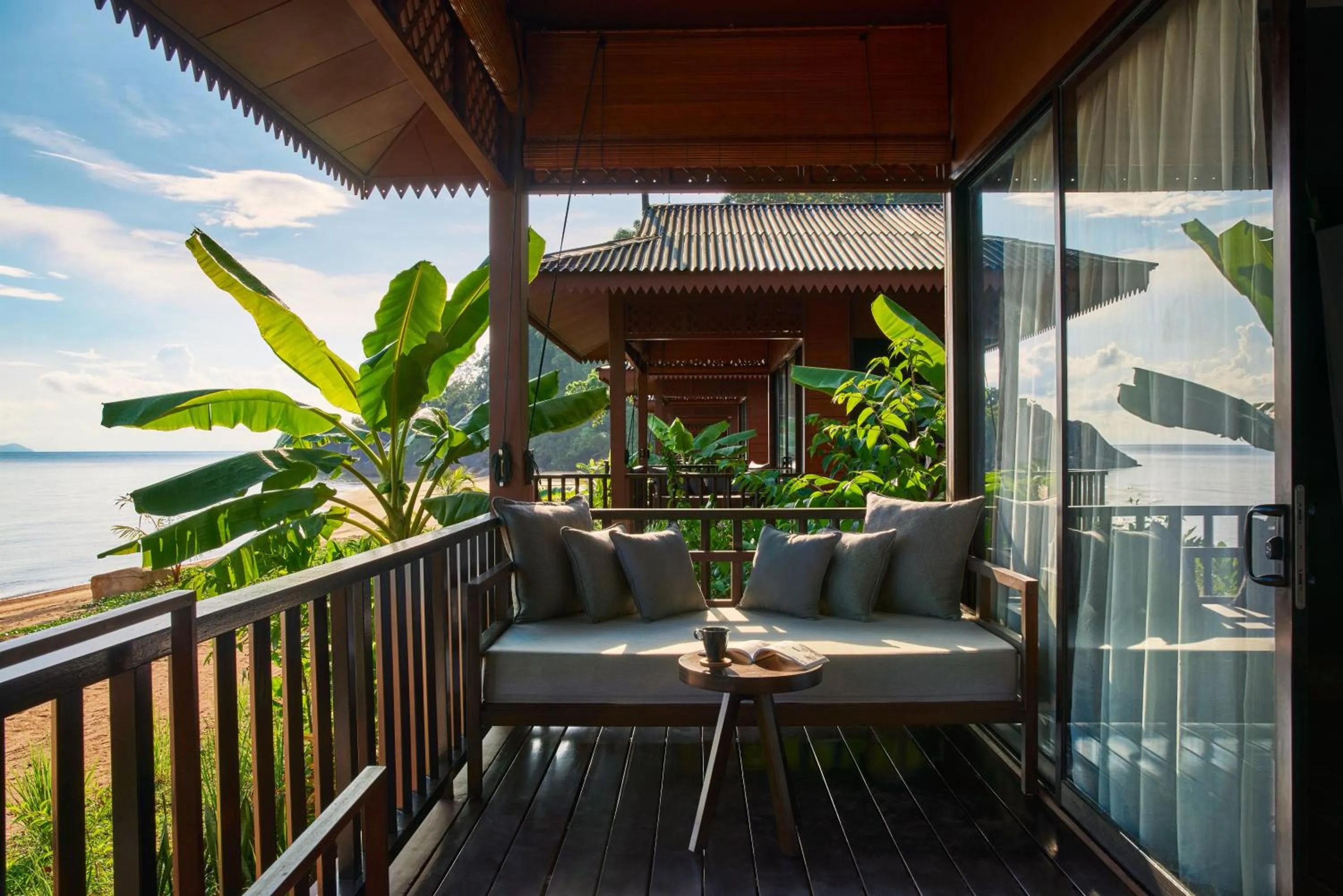Balcony/Terrace in The Boathouse Pulau Tioman