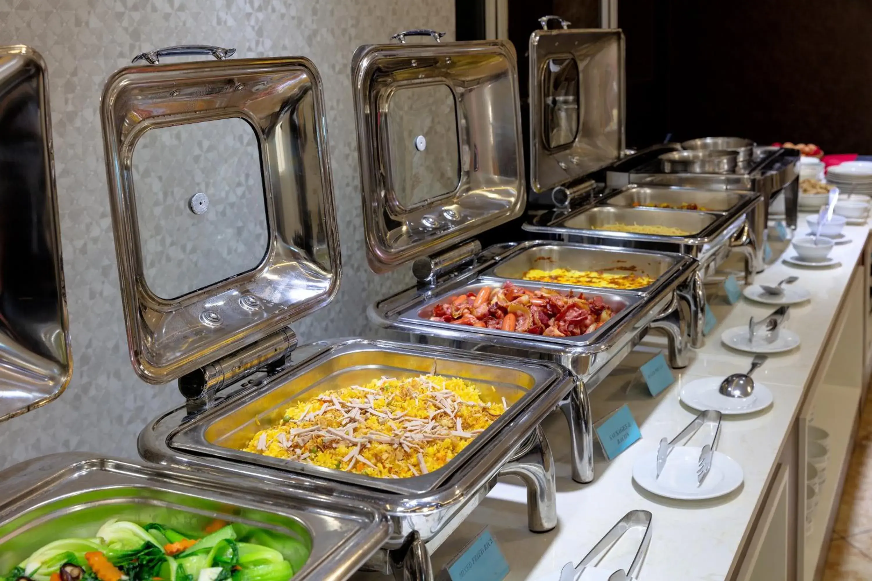 Buffet breakfast in Skylark Boutique Hotel Buffet breakfast in Skylark Boutique Hotel