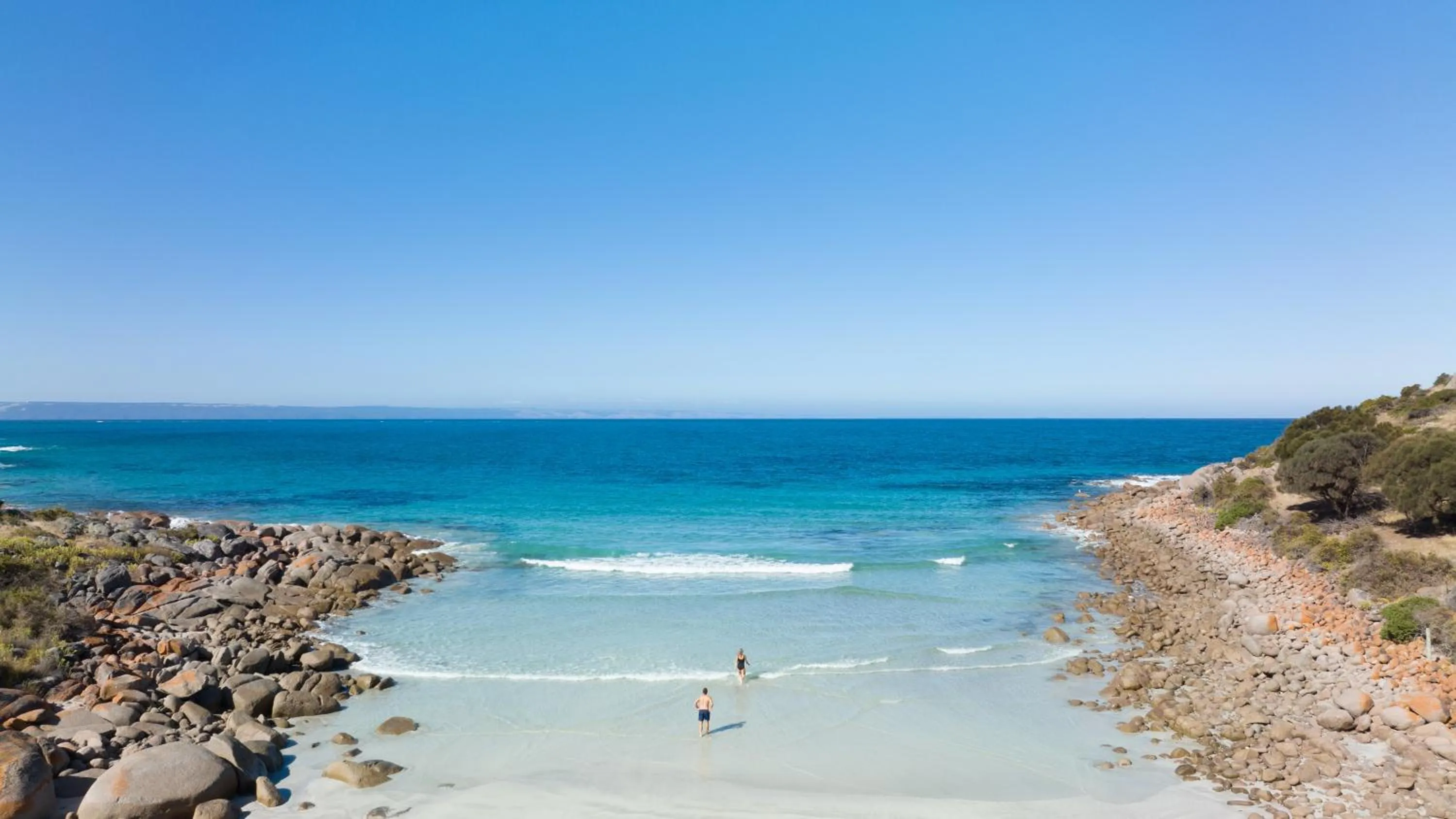 Beach in Sea Dragon Kangaroo Island