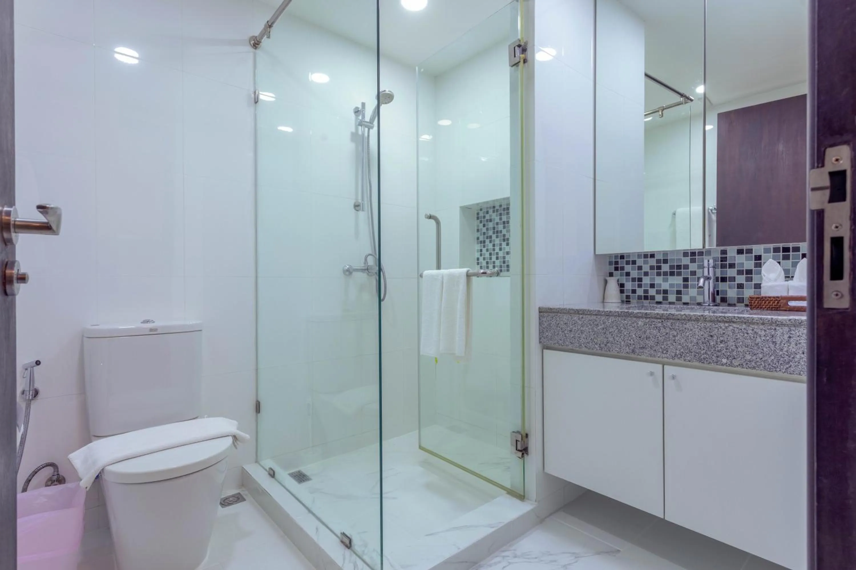 Shower in Citismart Luxury Apartments