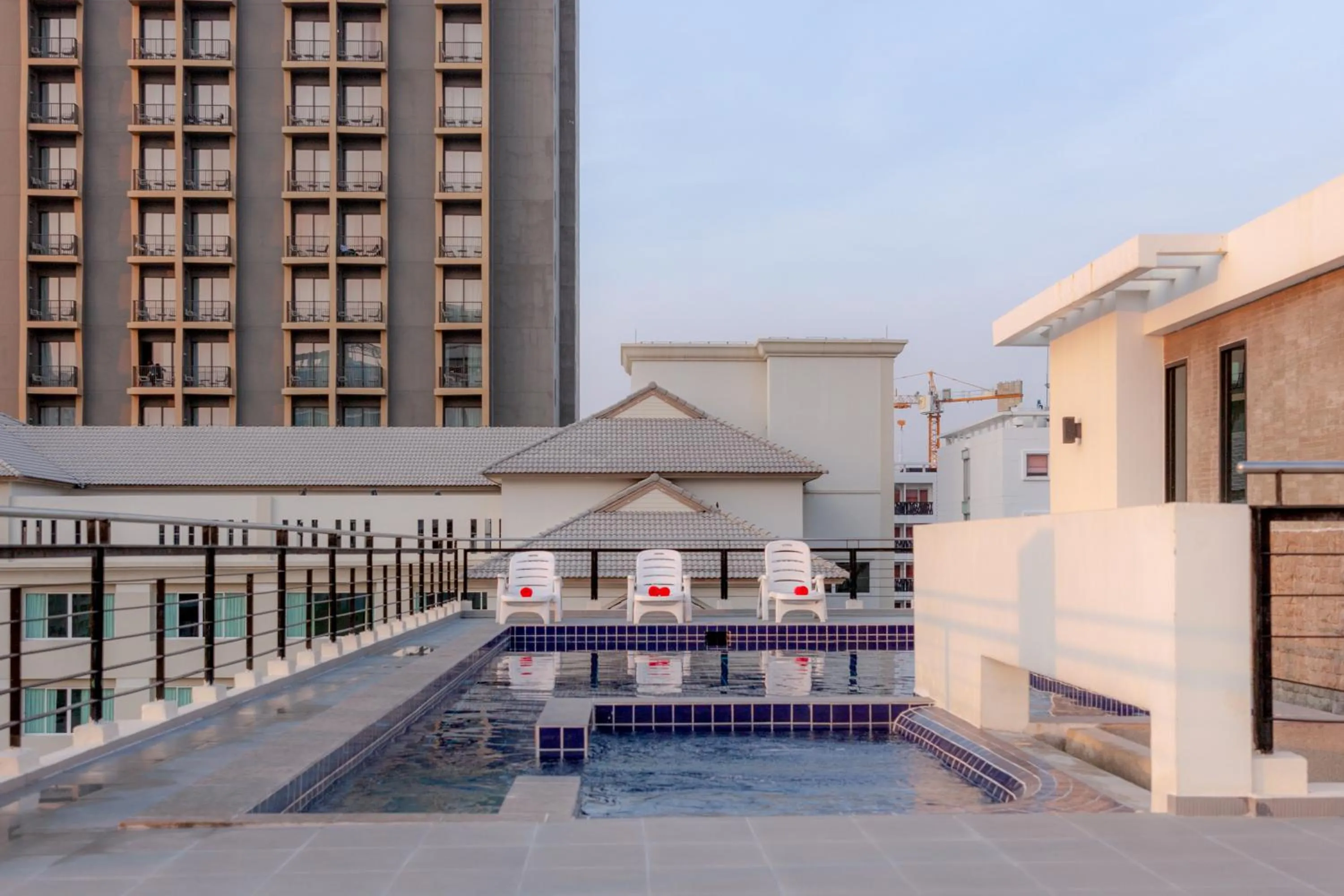 Swimming pool in Citismart Luxury Apartments