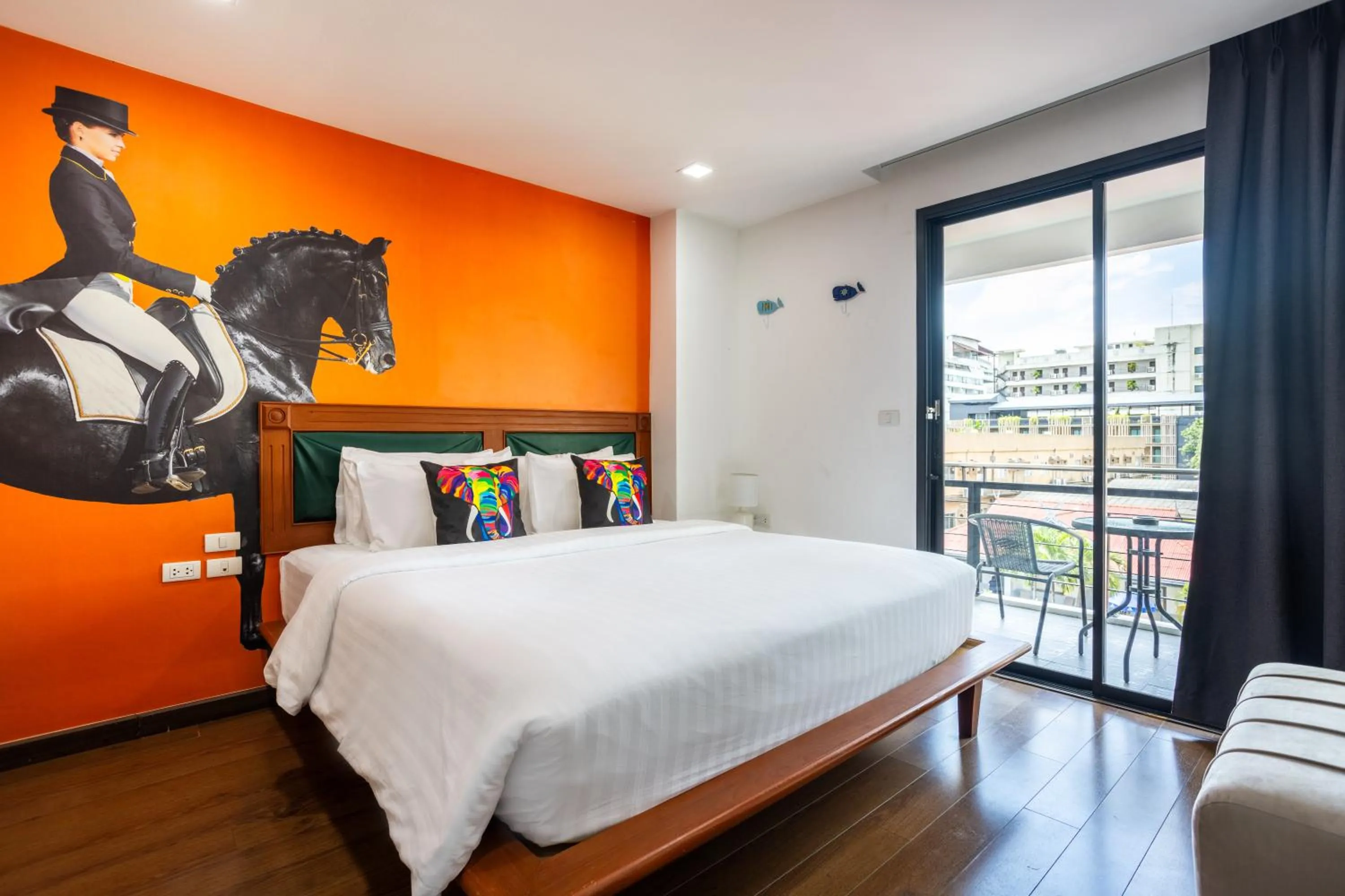 Bed in Citismart Luxury Apartments