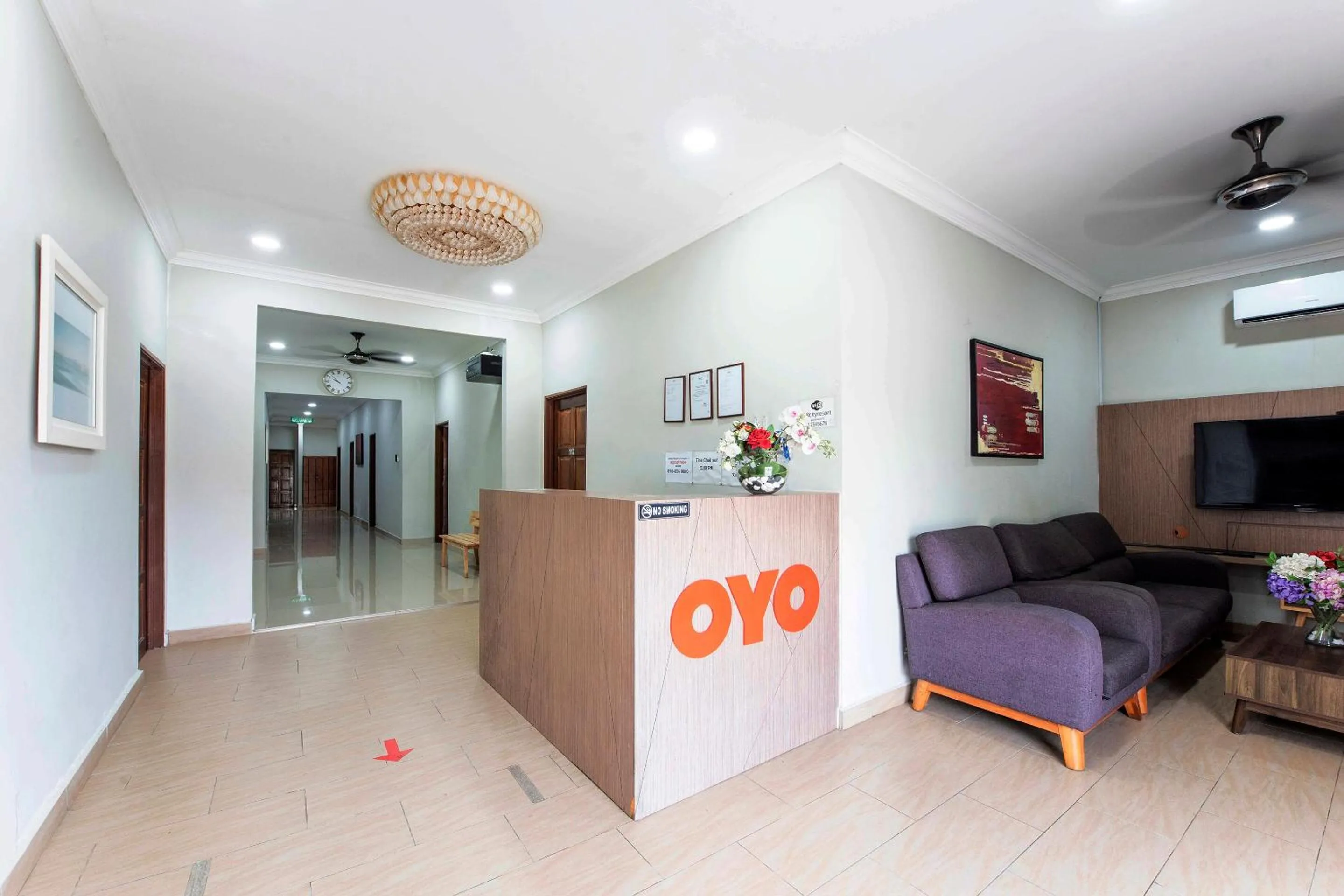 Lobby or reception in Sg Rengit City Resort 1