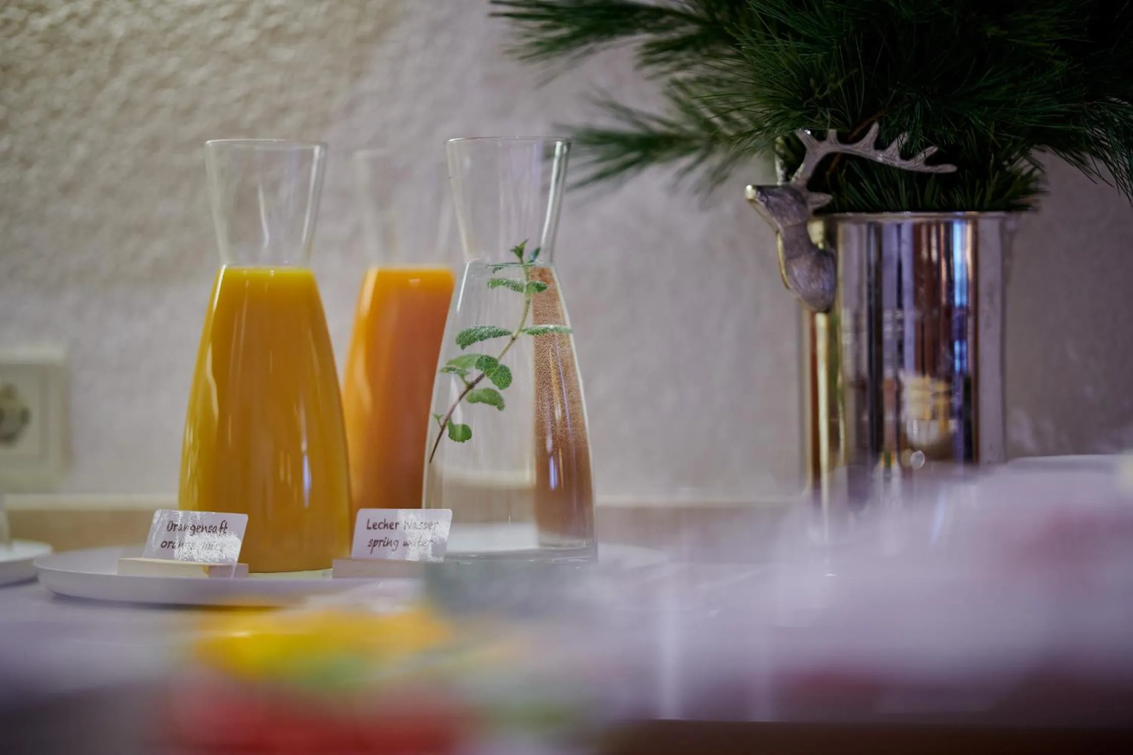 Restaurant/places to eat in Hotel Garni Schneider